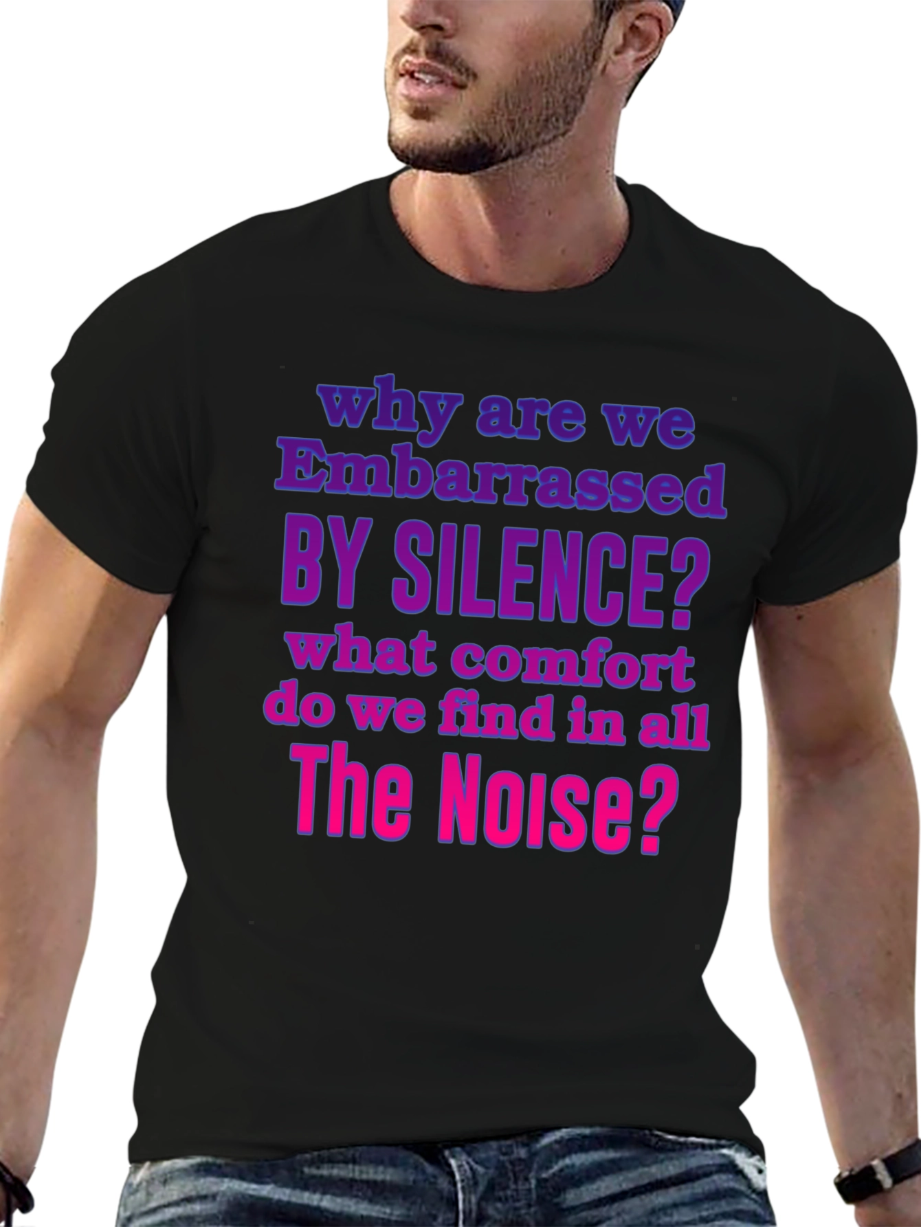 Embarrassed by Silence Graphic Tee