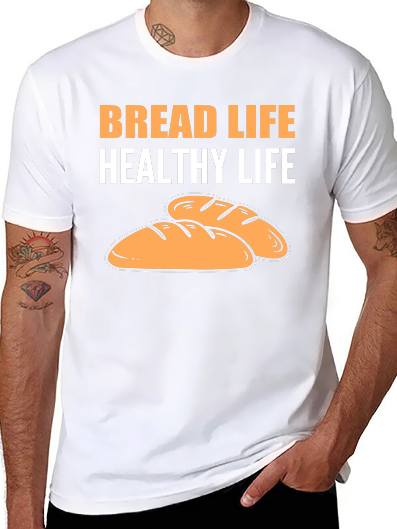 Bread Life Healthy Life T-Shirt