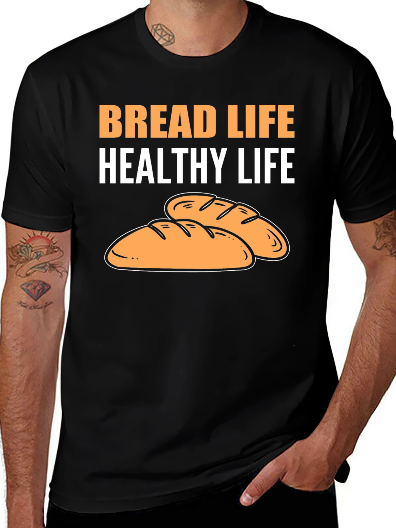 Bread Life Healthy Life T-Shirt