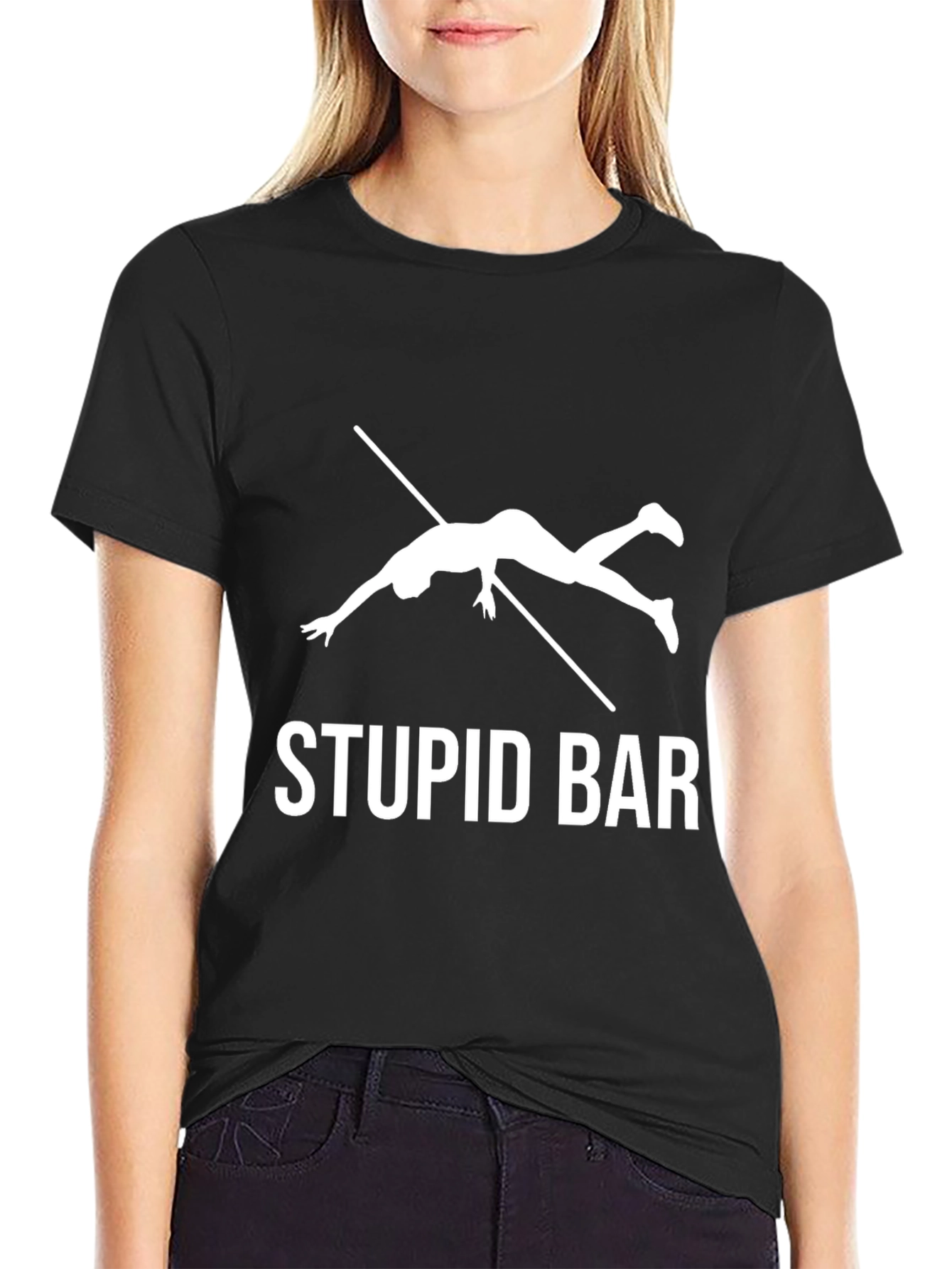 Stupid Bar T-Shirt - Funny Vaulting Humor