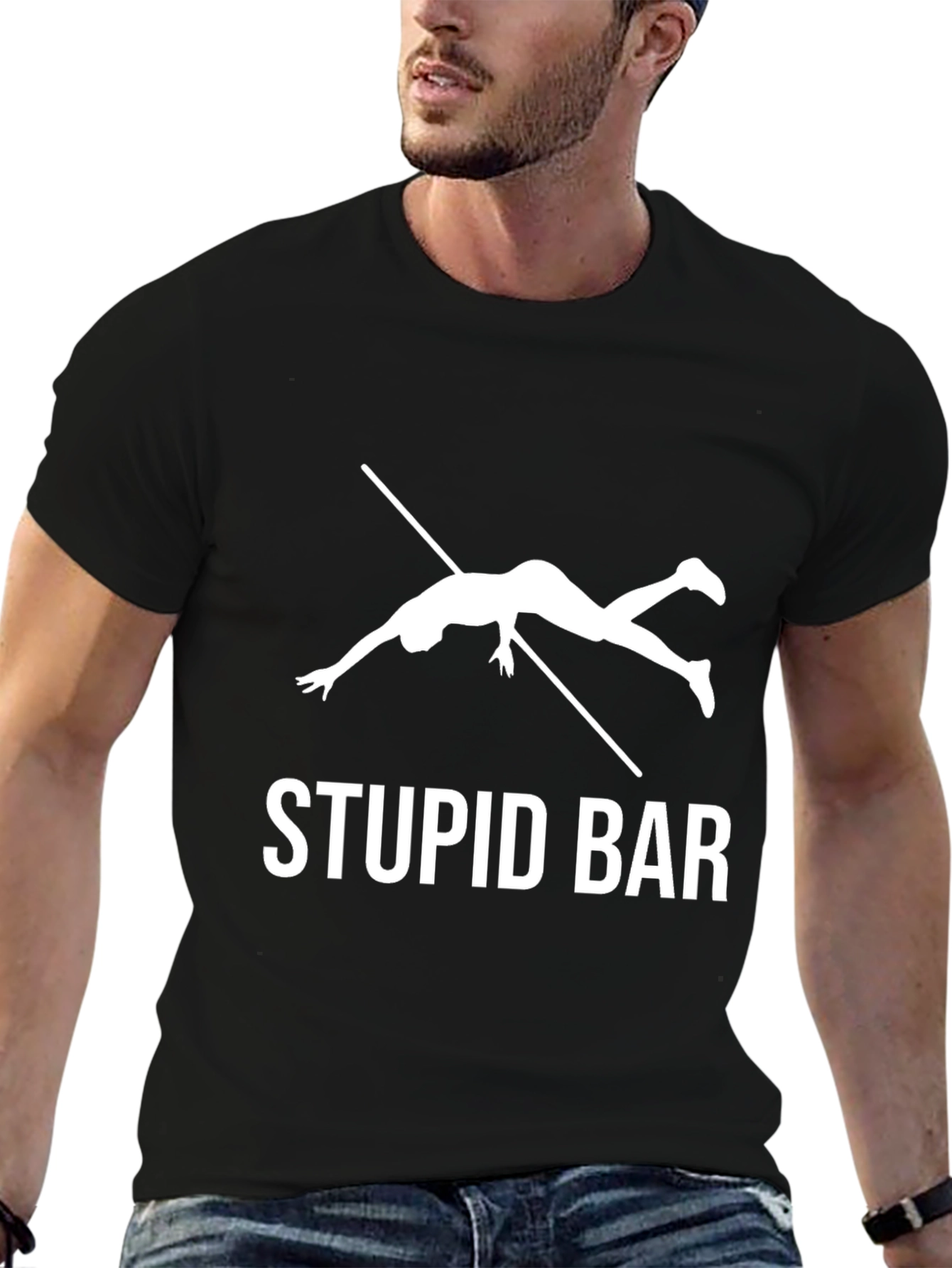 Stupid Bar T-Shirt - Funny Vaulting Humor