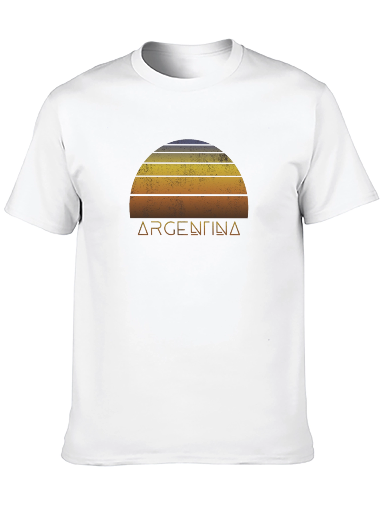 Argentina Sunset Graphic Tee - Retro Style