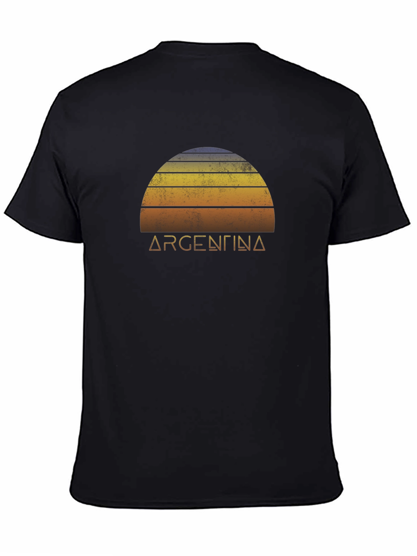 Argentina Sunset Graphic Tee - Retro Style