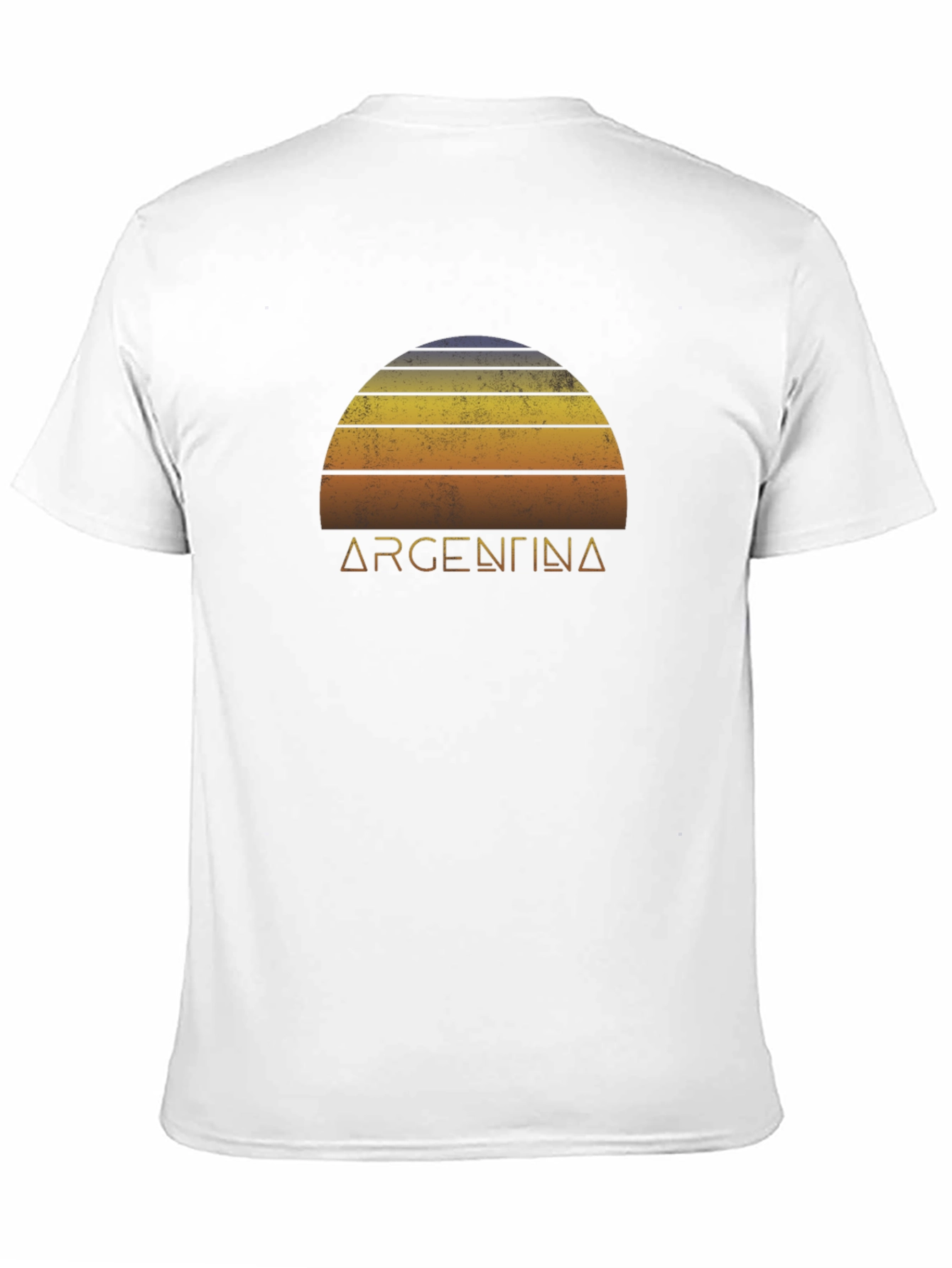 Argentina Sunset Graphic Tee - Retro Style