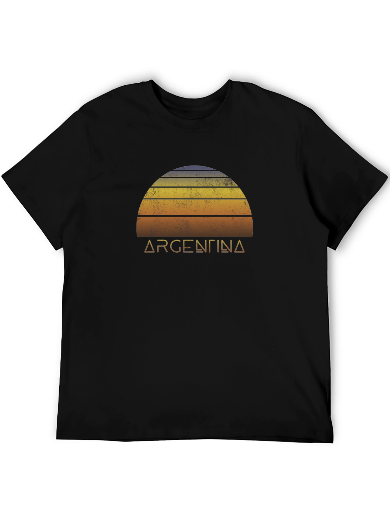 Argentina Sunset Graphic Tee - Retro Style