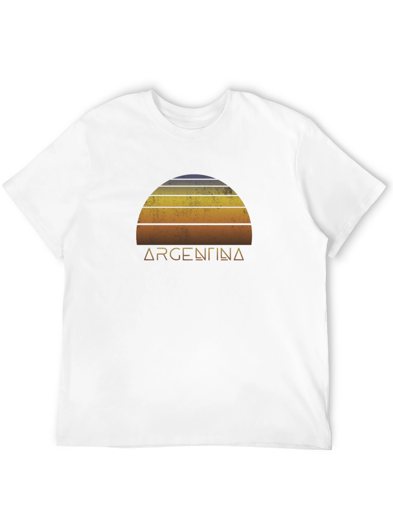 Argentina Sunset Graphic Tee - Retro Style