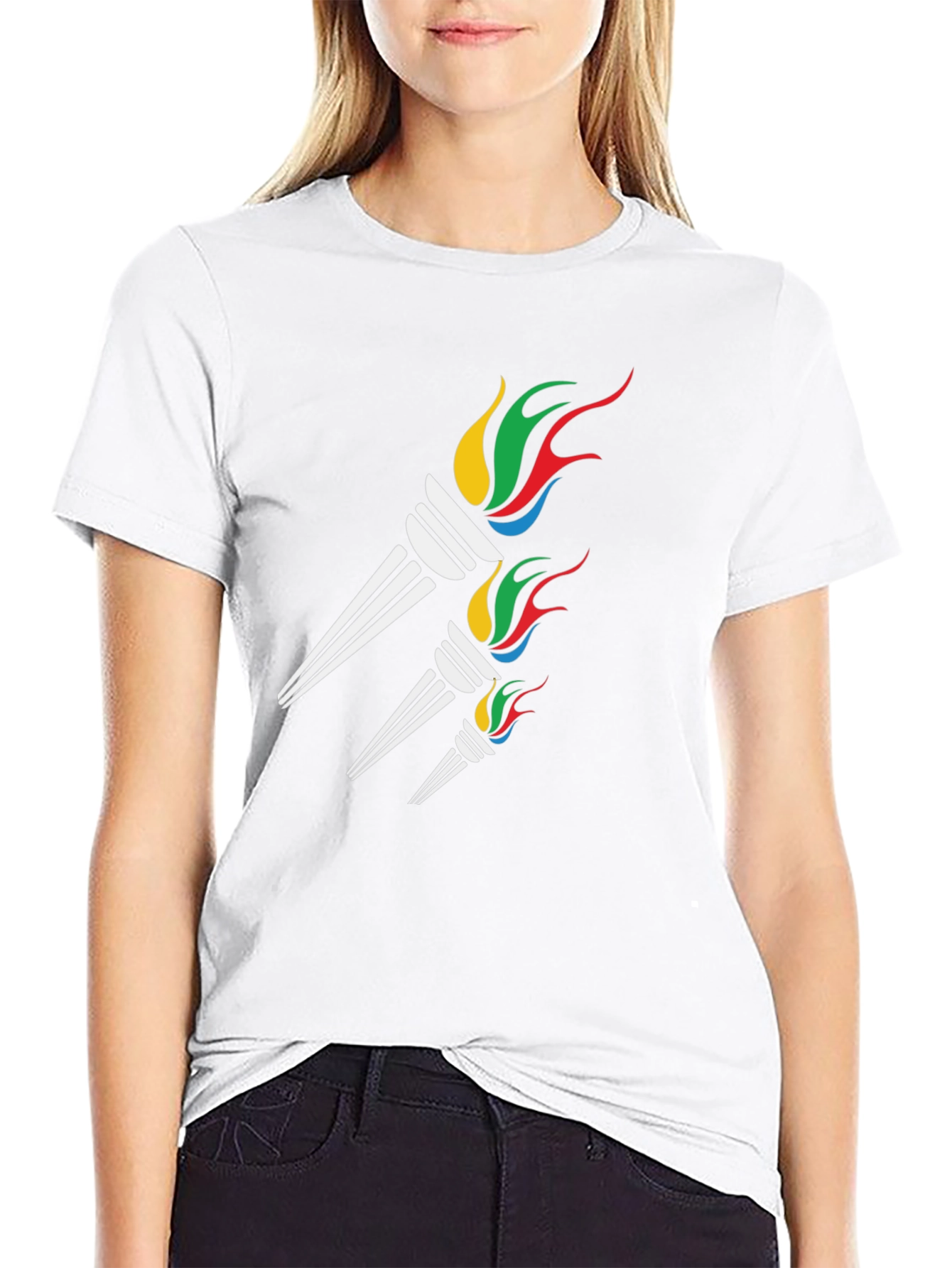 Graphic Torch T-Shirt - Casual Comfort