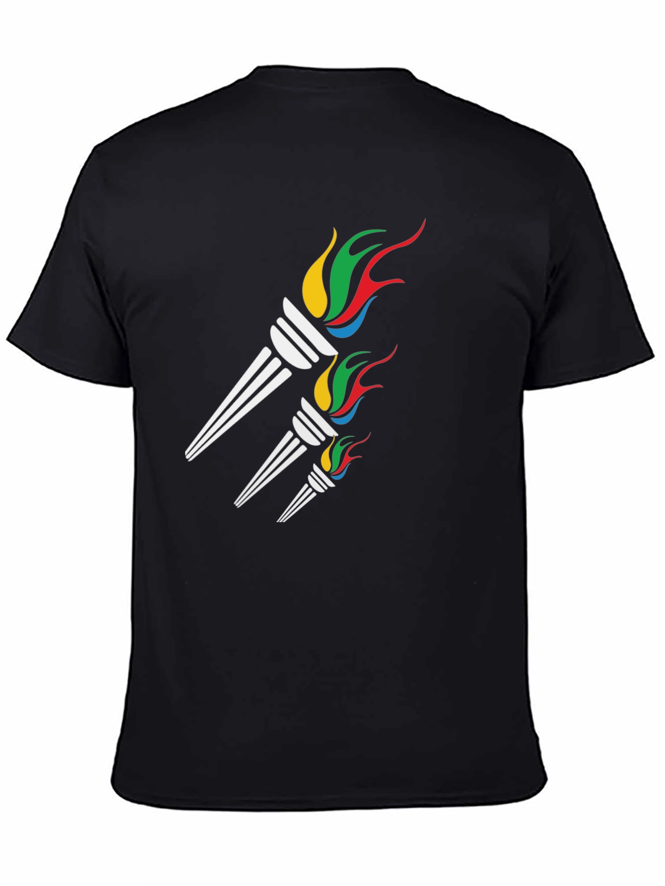 Graphic Torch T-Shirt - Casual Comfort