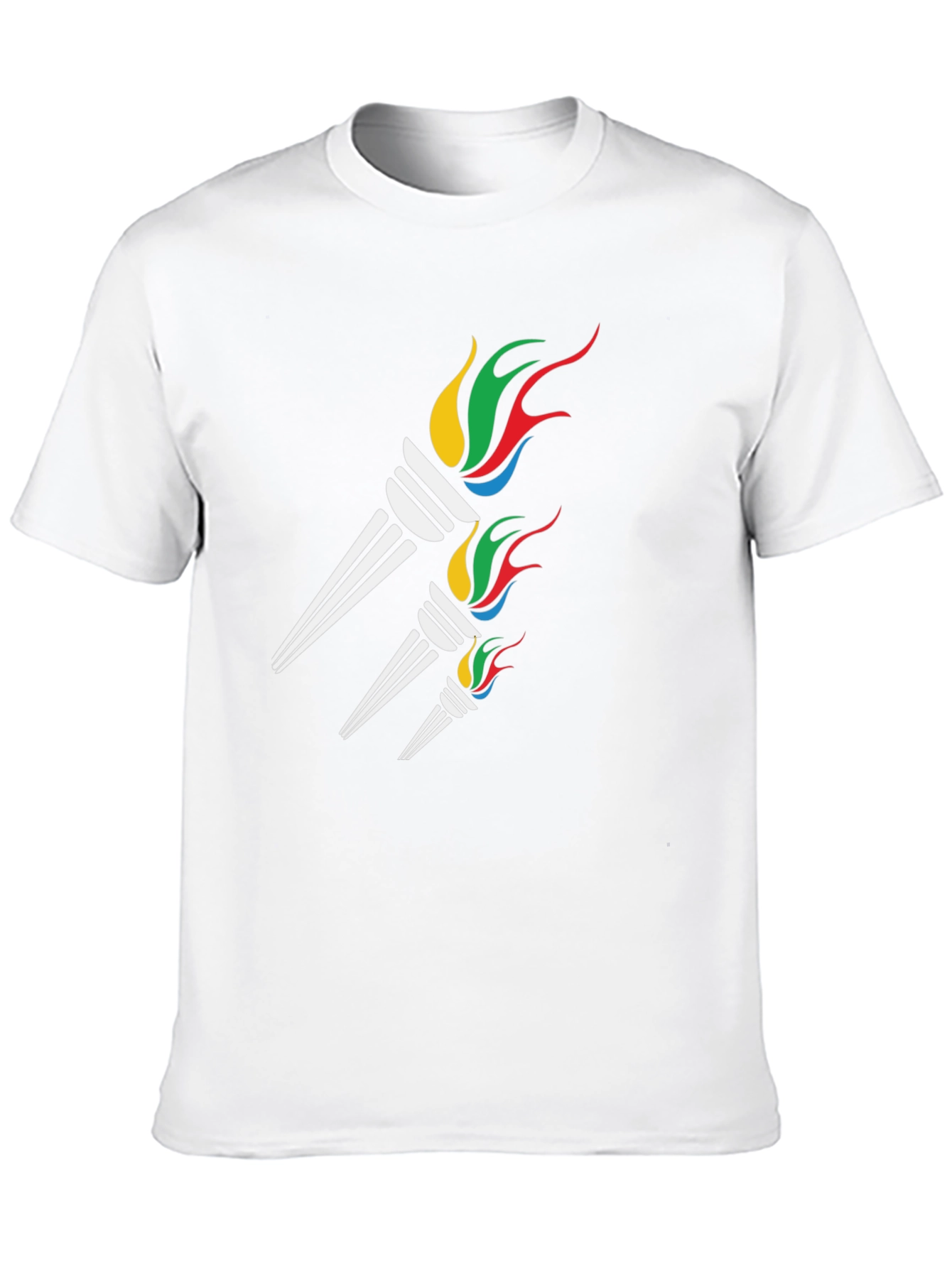 Graphic Torch T-Shirt - Casual Comfort