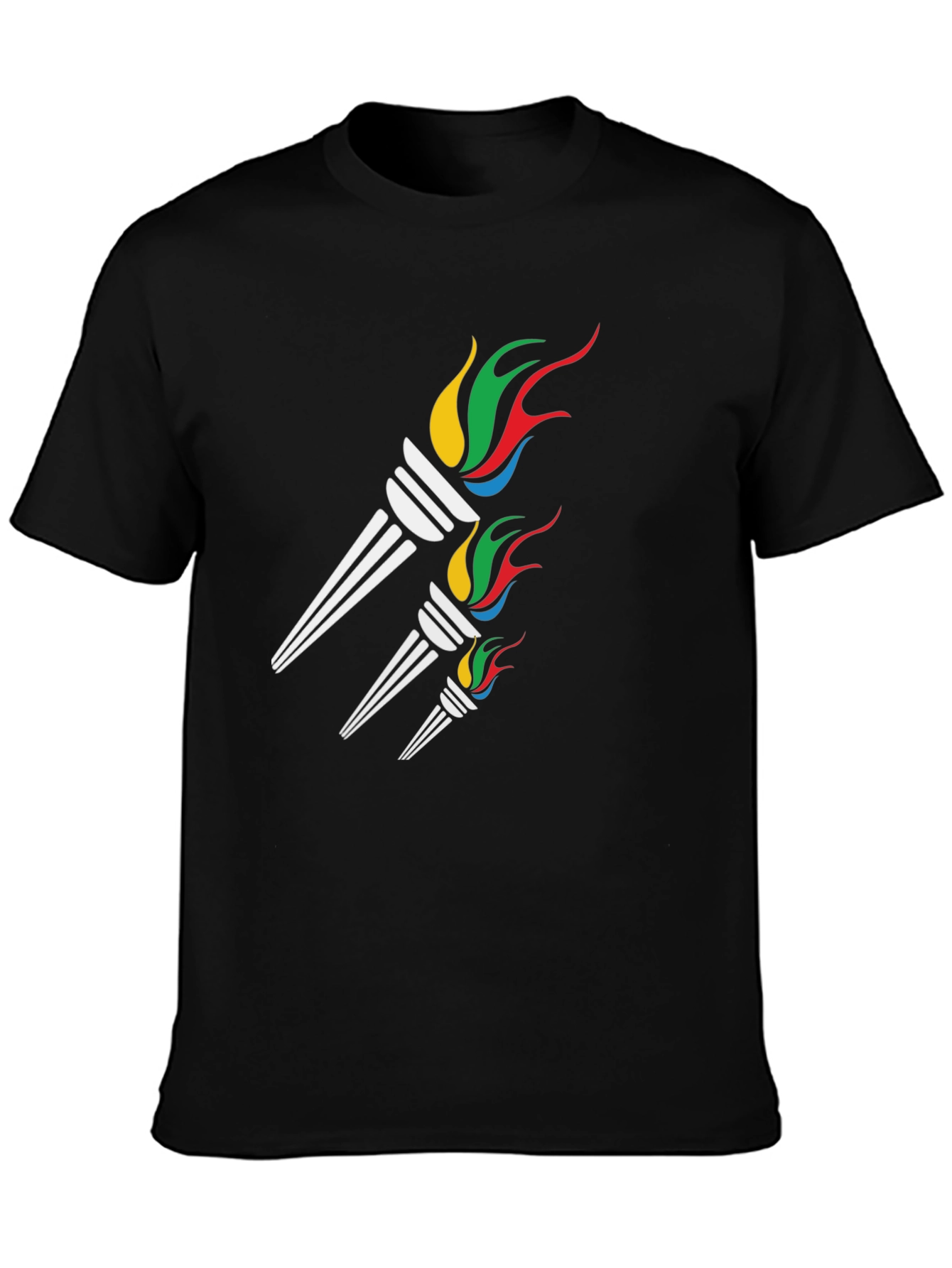 Graphic Torch T-Shirt - Casual Comfort