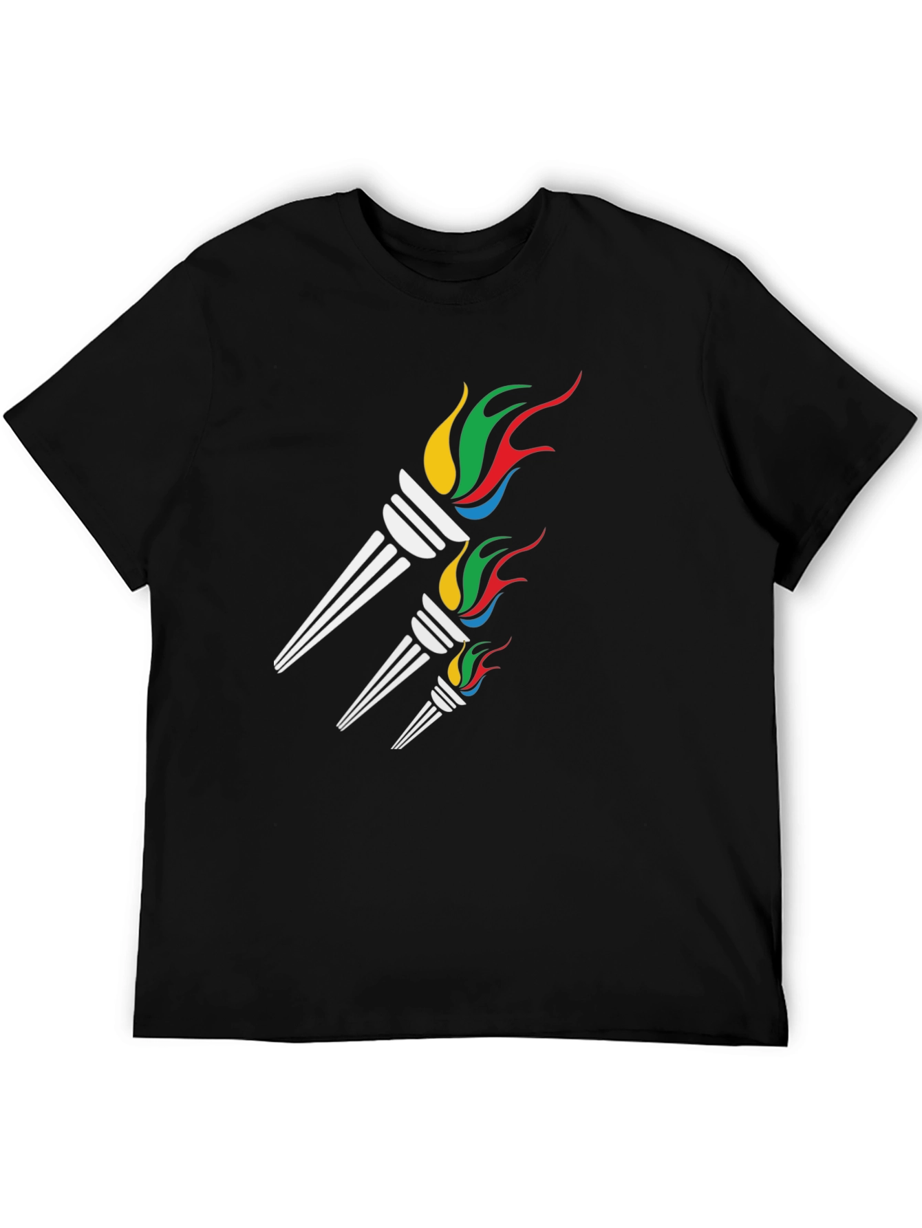 Graphic Torch T-Shirt - Casual Comfort