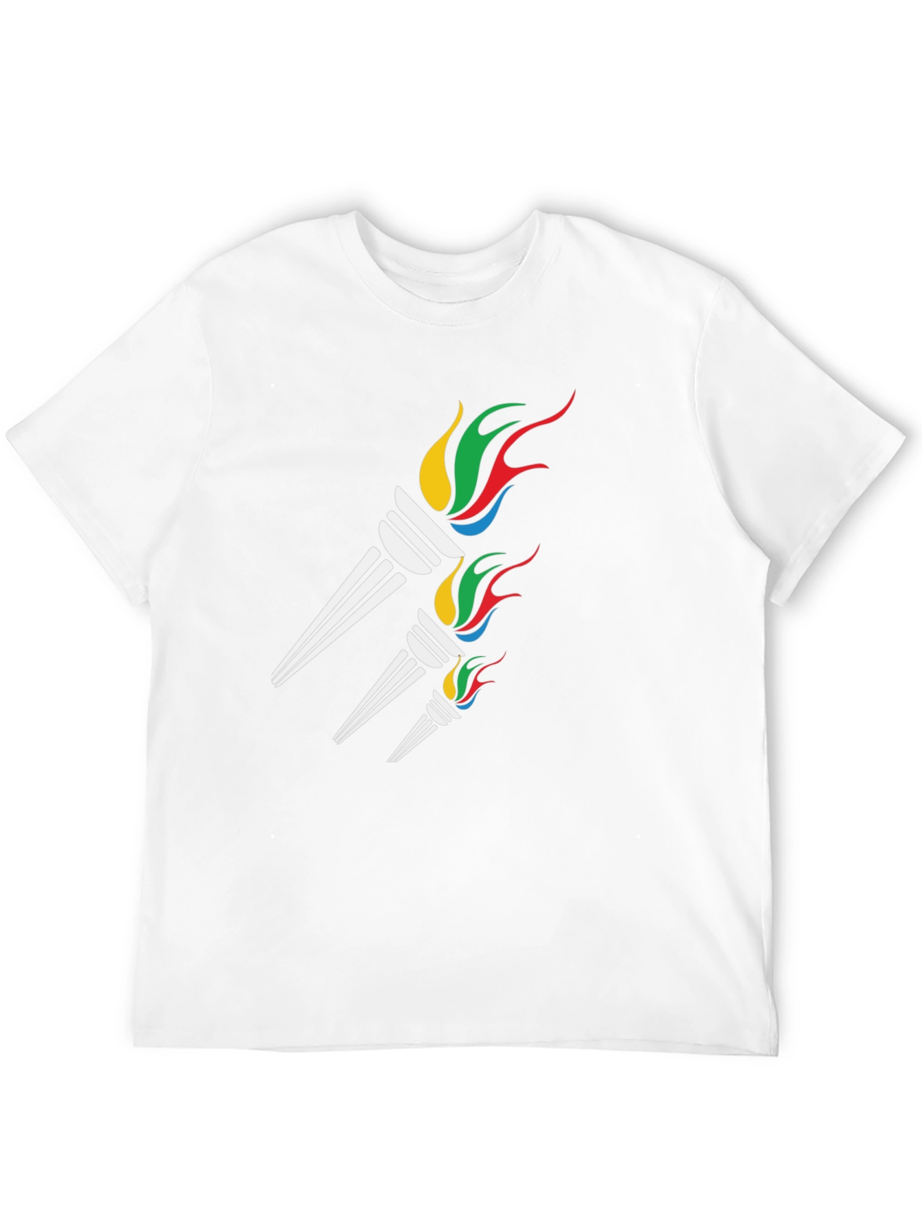 Graphic Torch T-Shirt - Casual Comfort