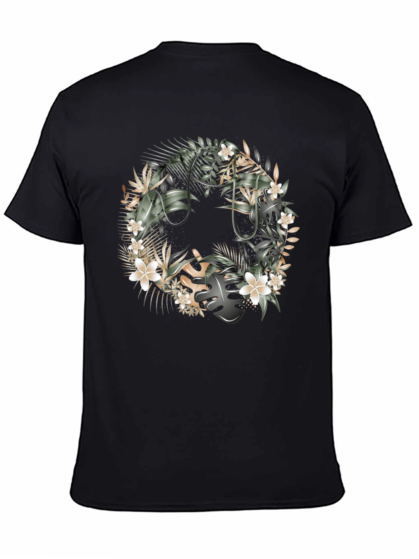 Floral Smile Graphic Tee