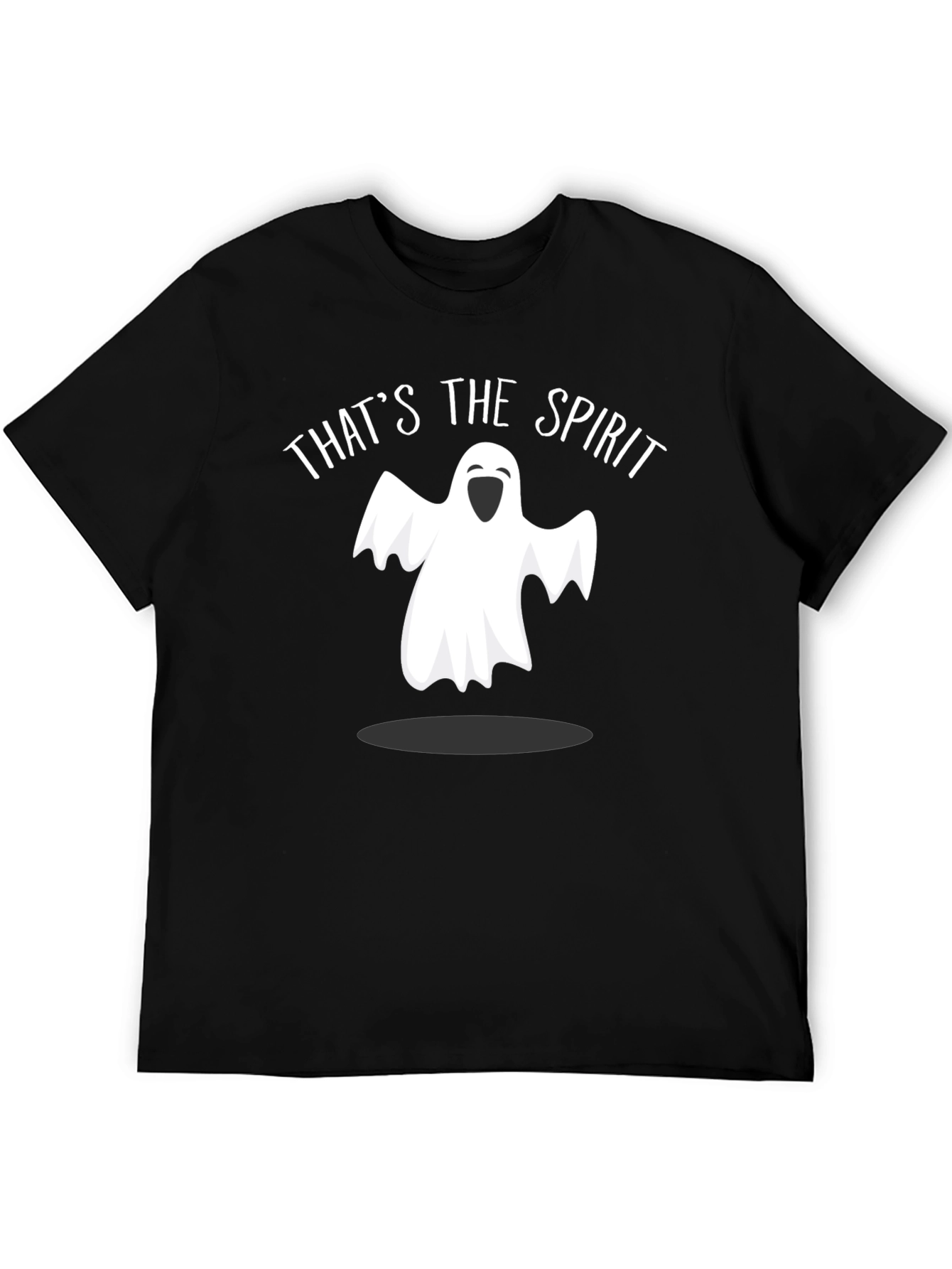 Thats The Spirit Black Halloween Tee