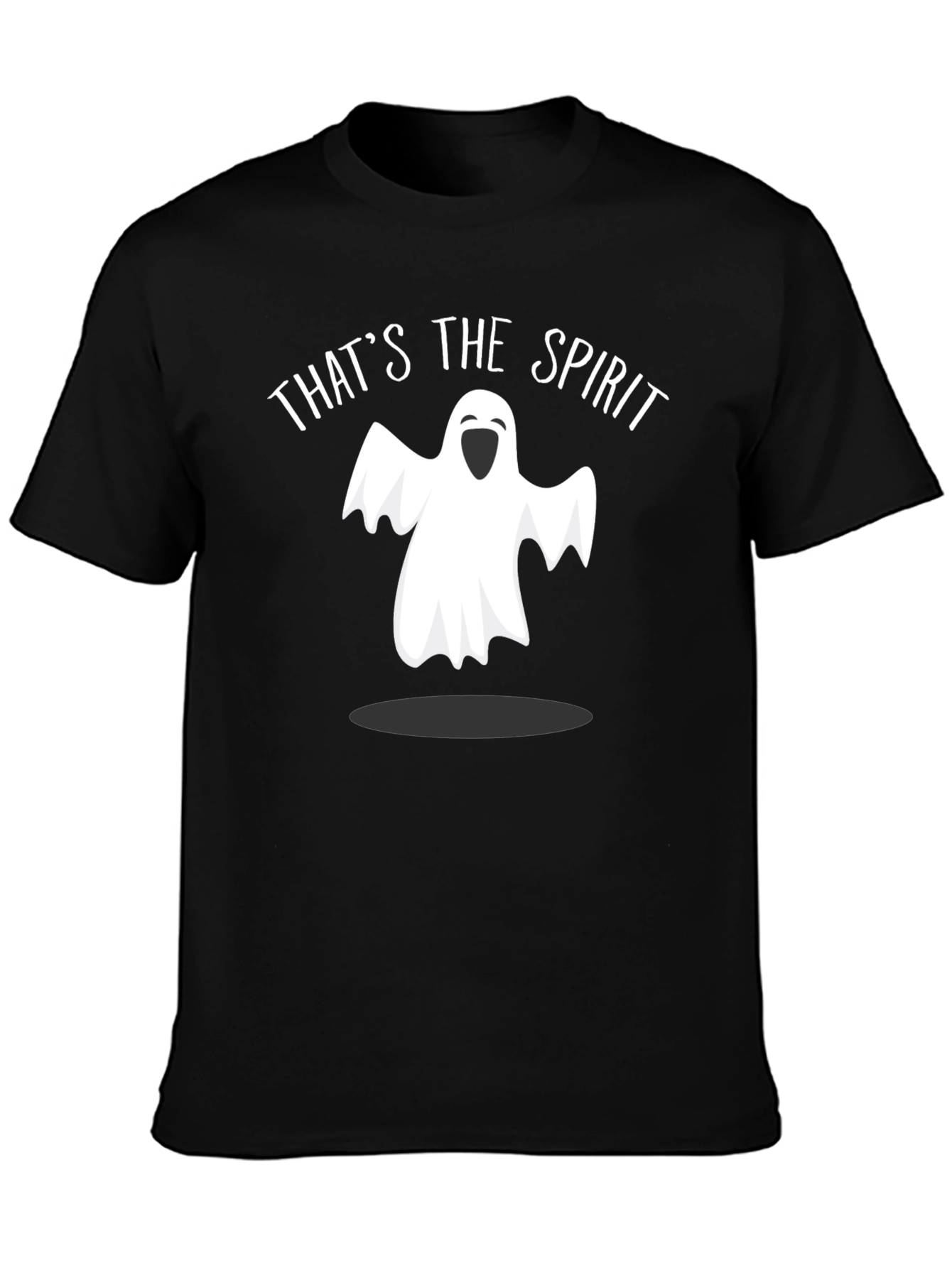 Thats The Spirit Black Halloween Tee