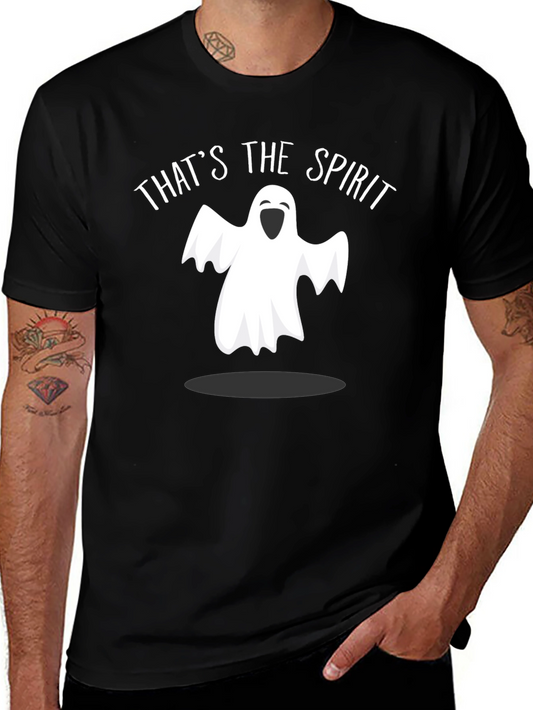 Thats The Spirit Black Halloween Tee