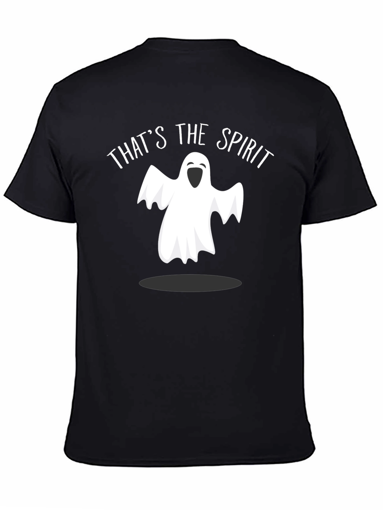 Thats The Spirit Black Halloween Tee