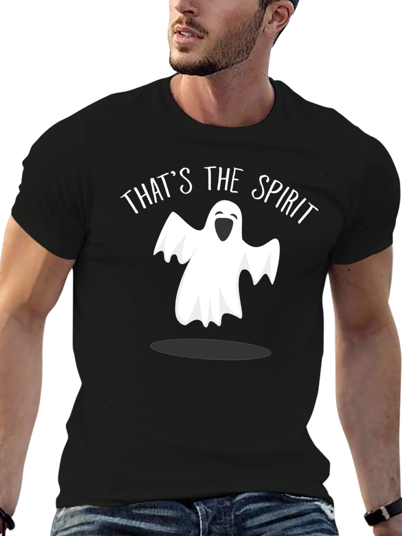 Thats The Spirit Black Halloween Tee