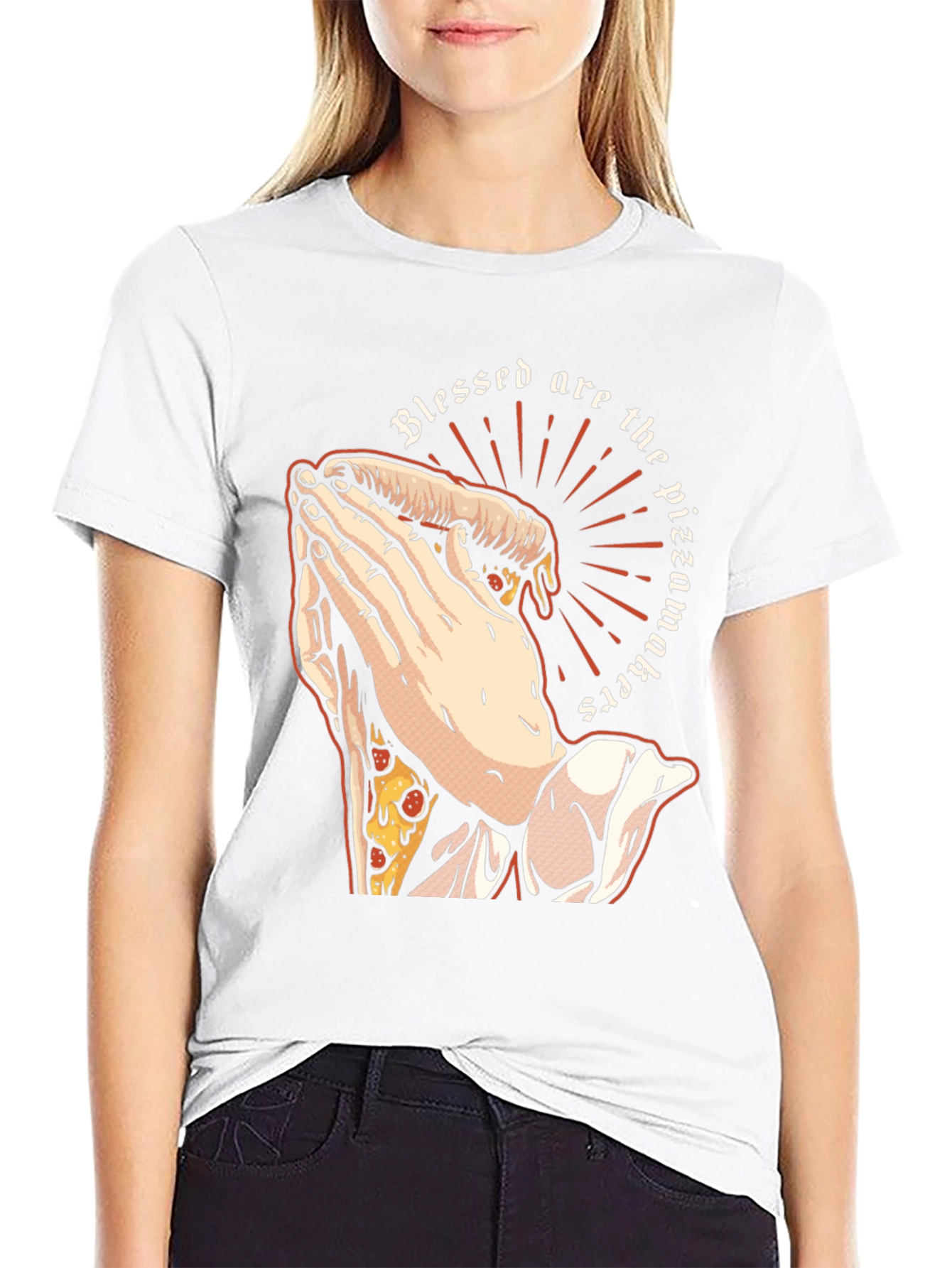 Blessed Pizzamakers T-Shirt - Novelty Graphic Tee