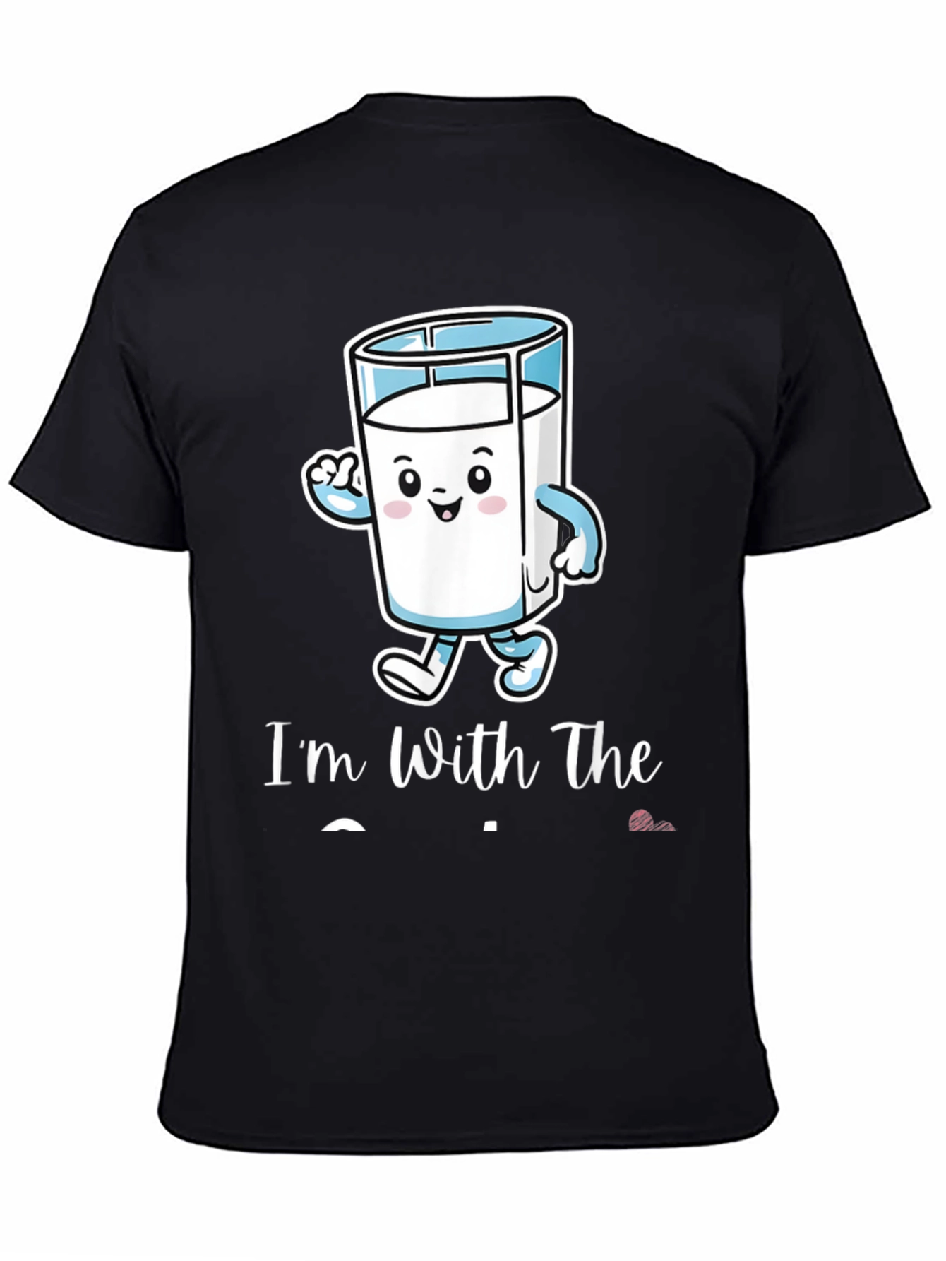 Funny Milk T-Shirt - Im With The Milk