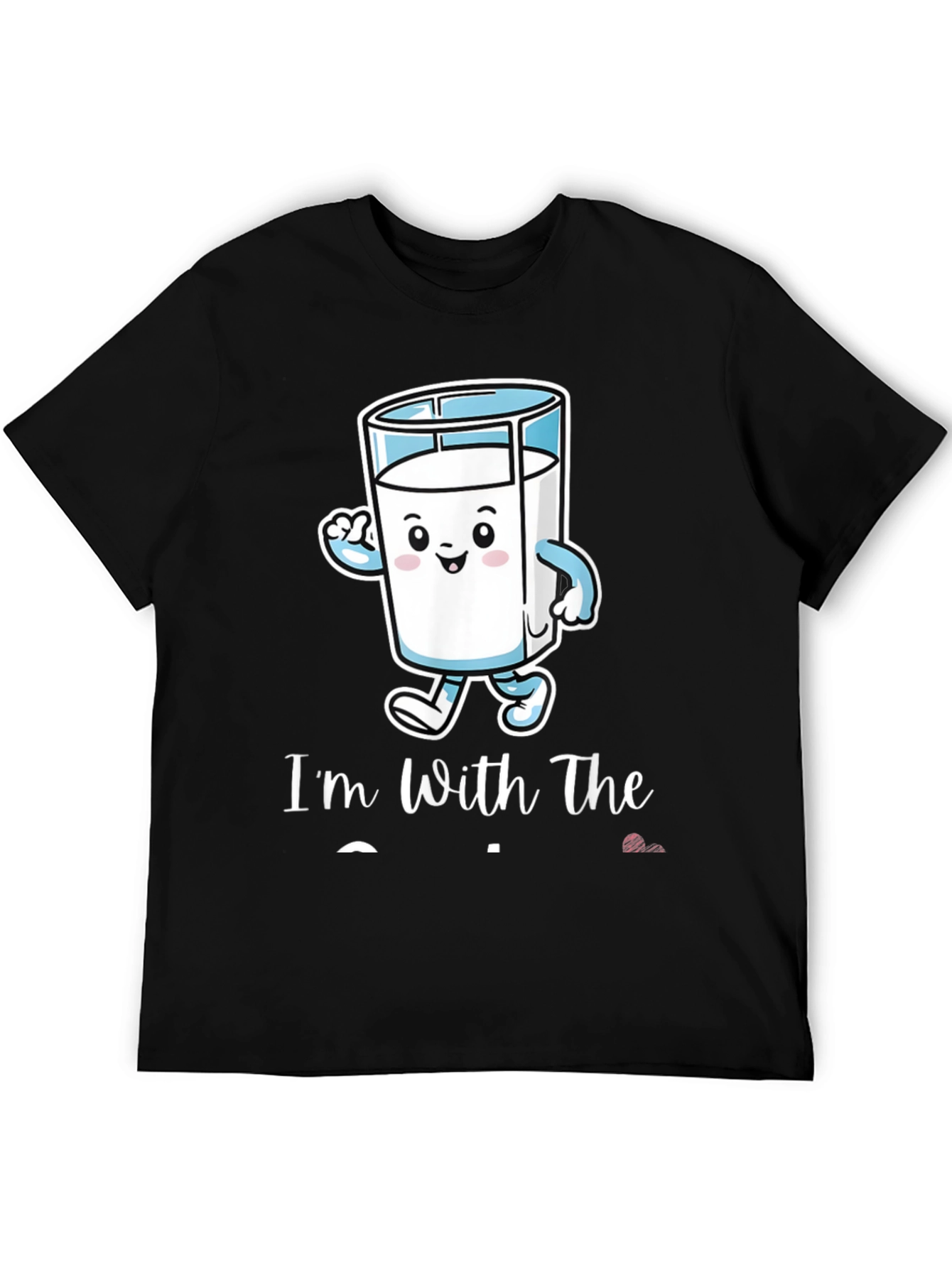 Funny Milk T-Shirt - Im With The Milk