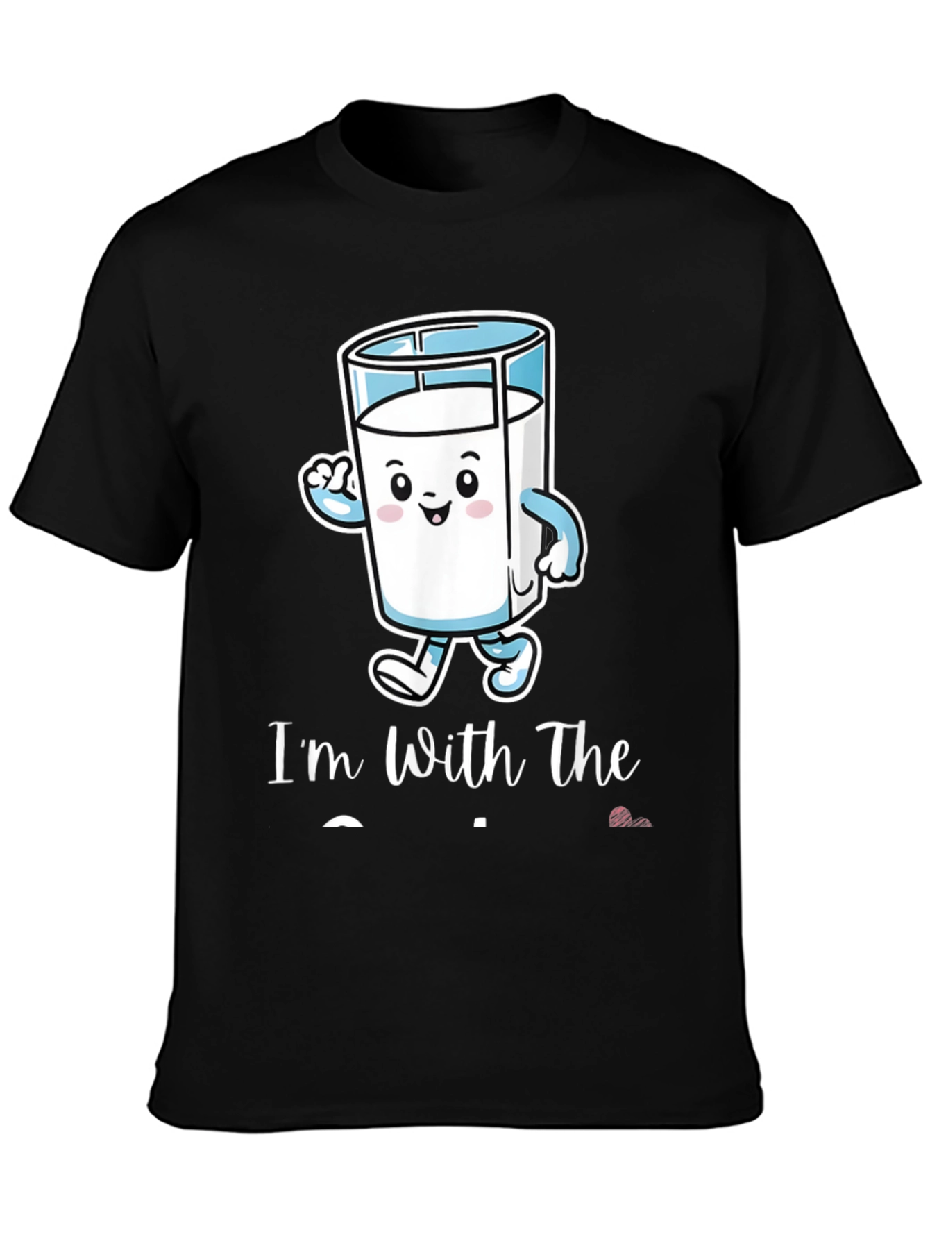 Funny Milk T-Shirt - Im With The Milk