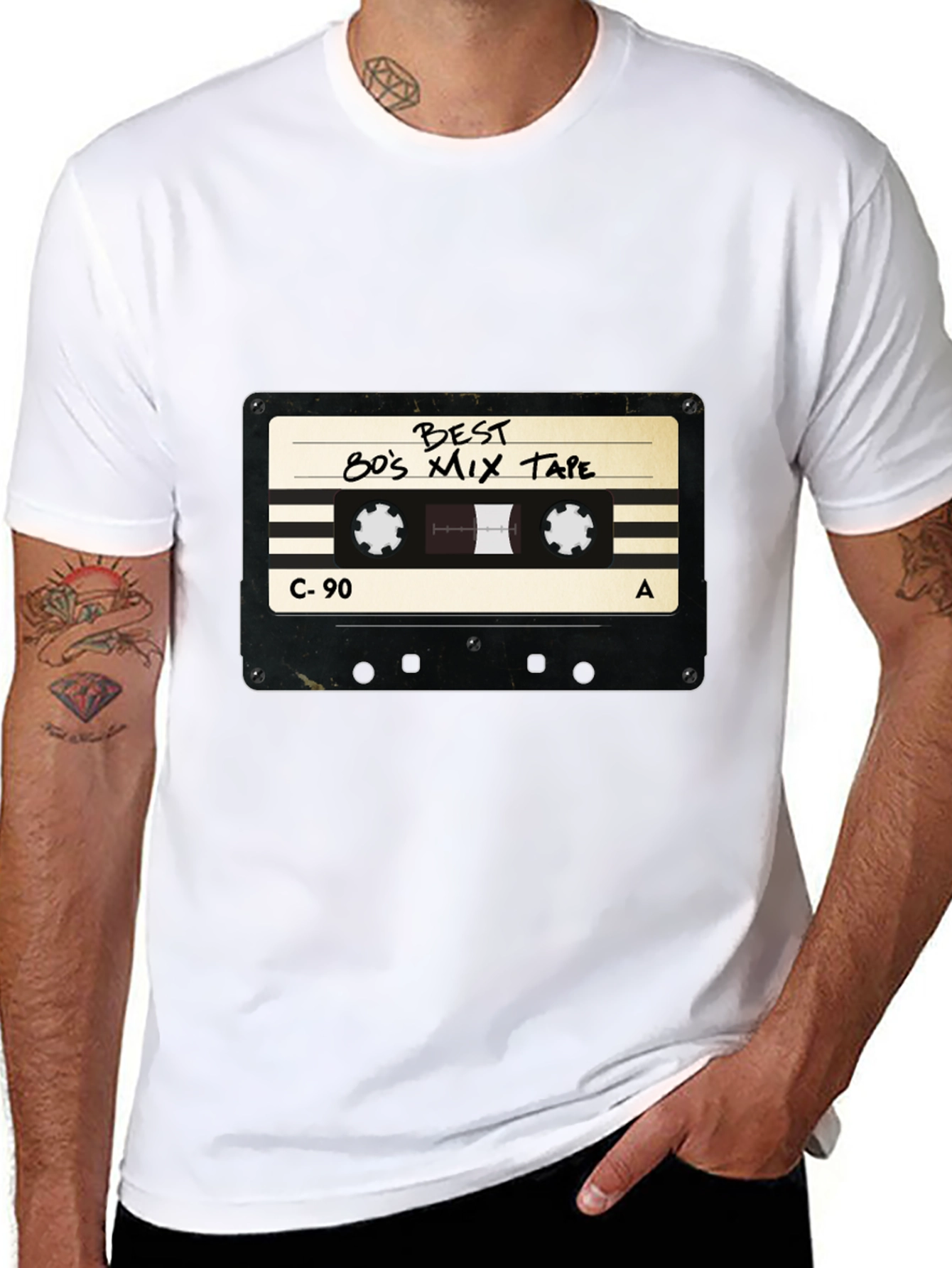 Retro 80s Mixtape Graphic Tee