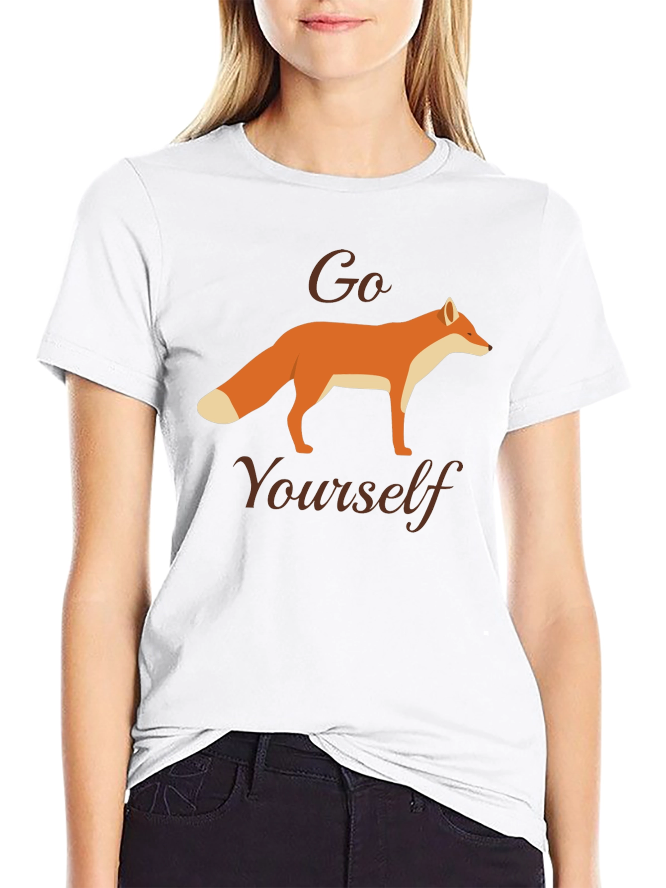 Go Fox Yourself T-Shirt | Funny Sarcastic Tee