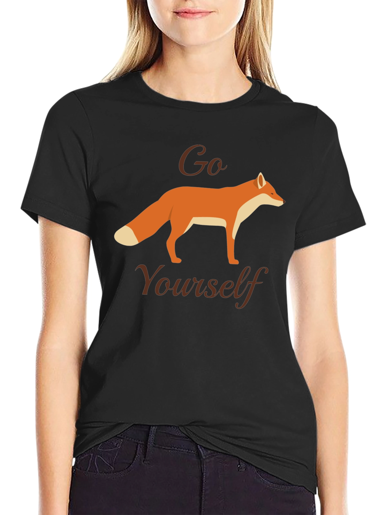 Go Fox Yourself T-Shirt | Funny Sarcastic Tee