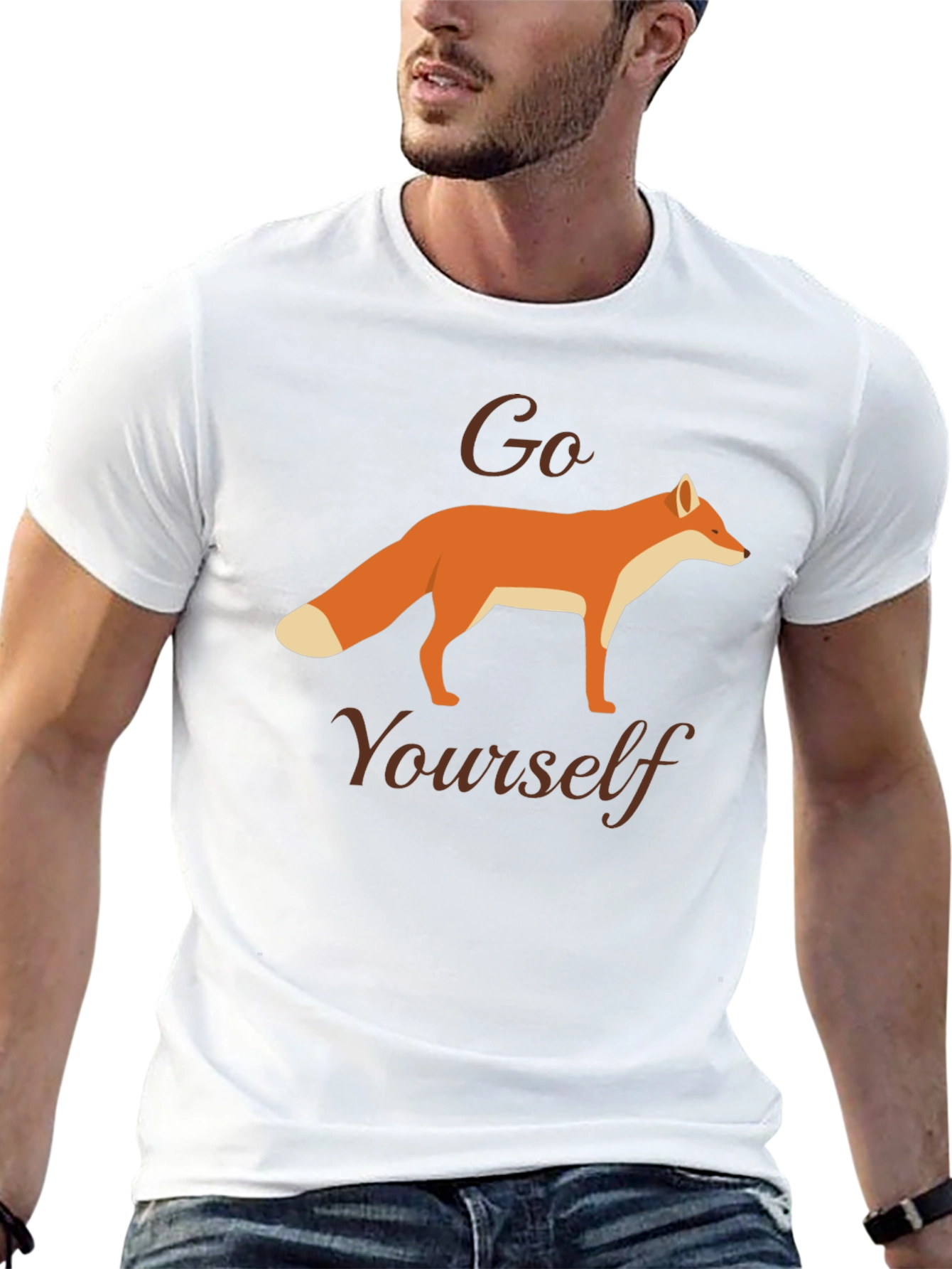 Go Fox Yourself T-Shirt | Funny Sarcastic Tee
