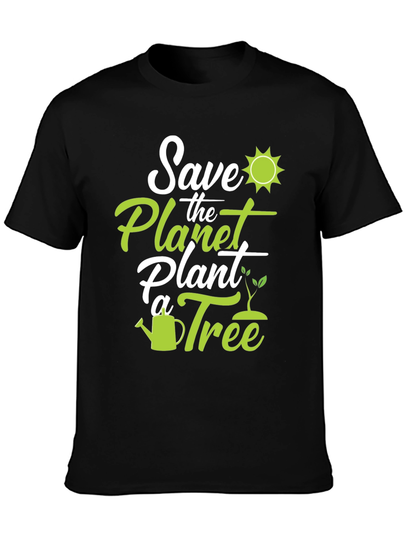 Eco-Friendly Save the Planet Graphic Tee