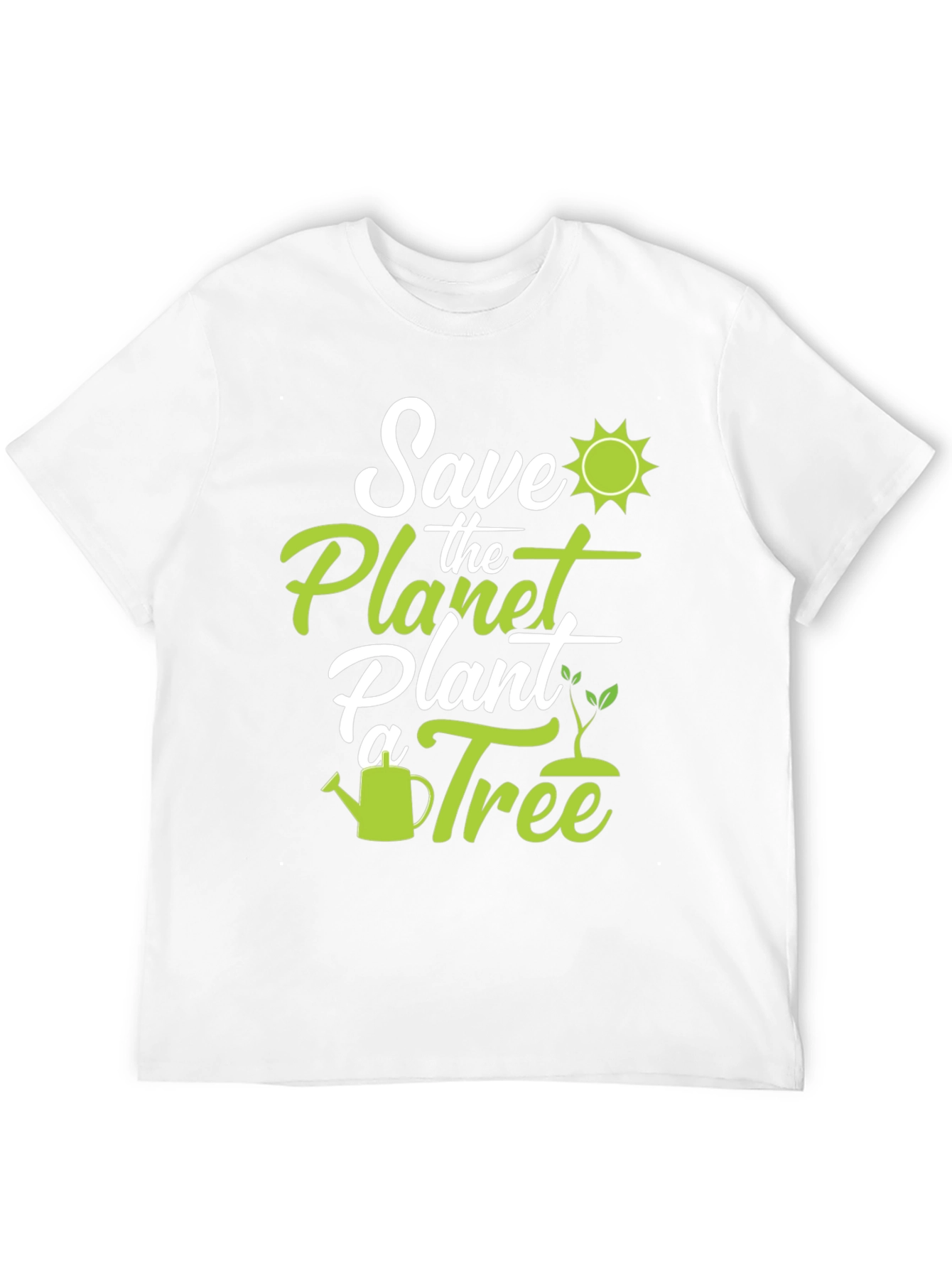 Eco-Friendly Save the Planet Graphic Tee