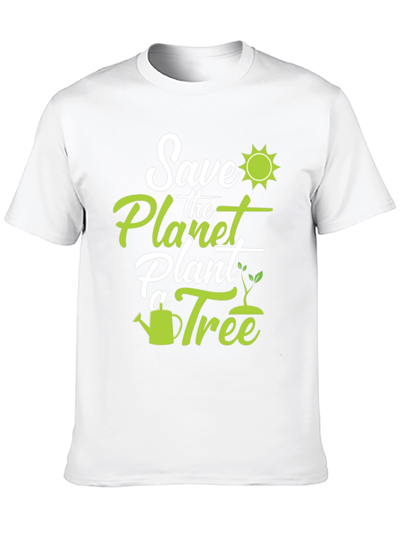 Eco-Friendly Save the Planet Graphic Tee