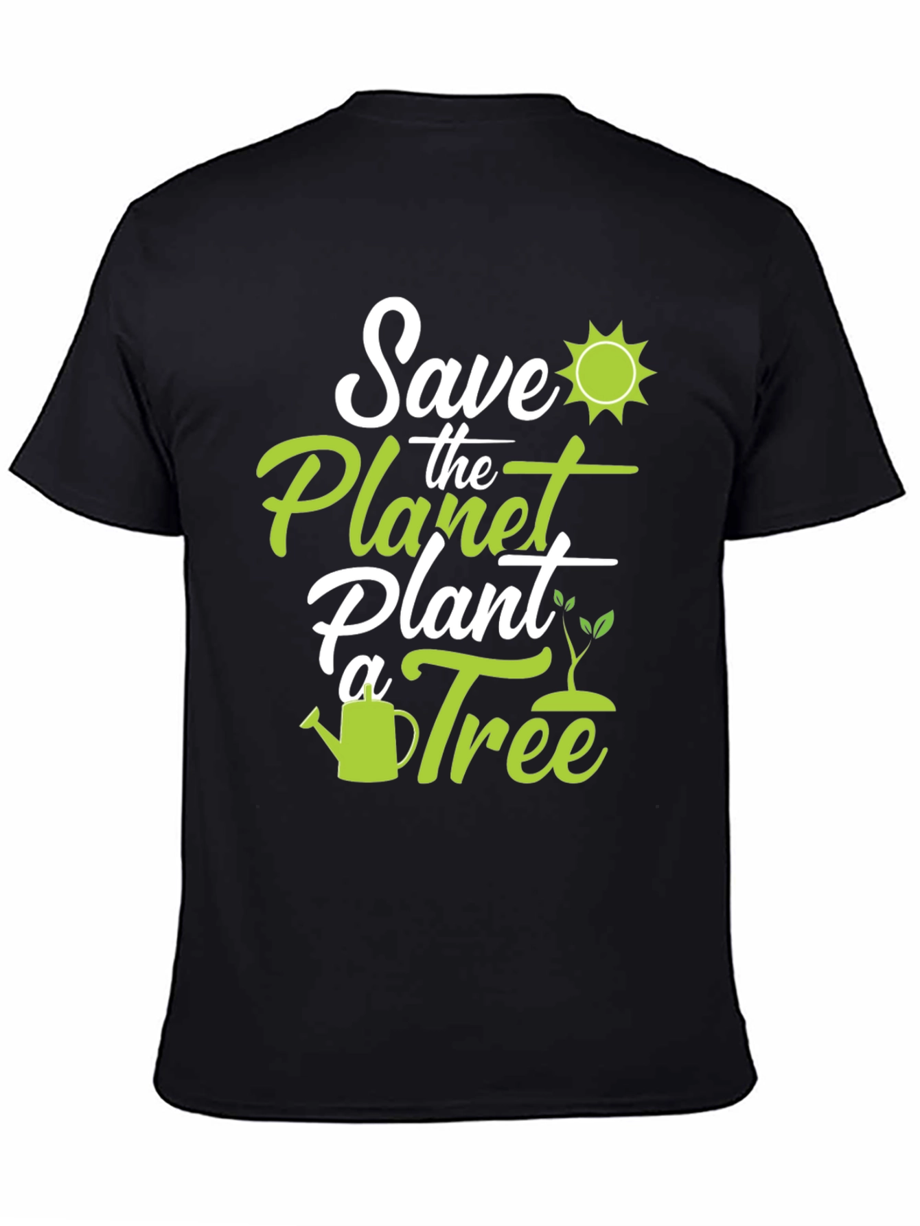 Eco-Friendly Save the Planet Graphic Tee