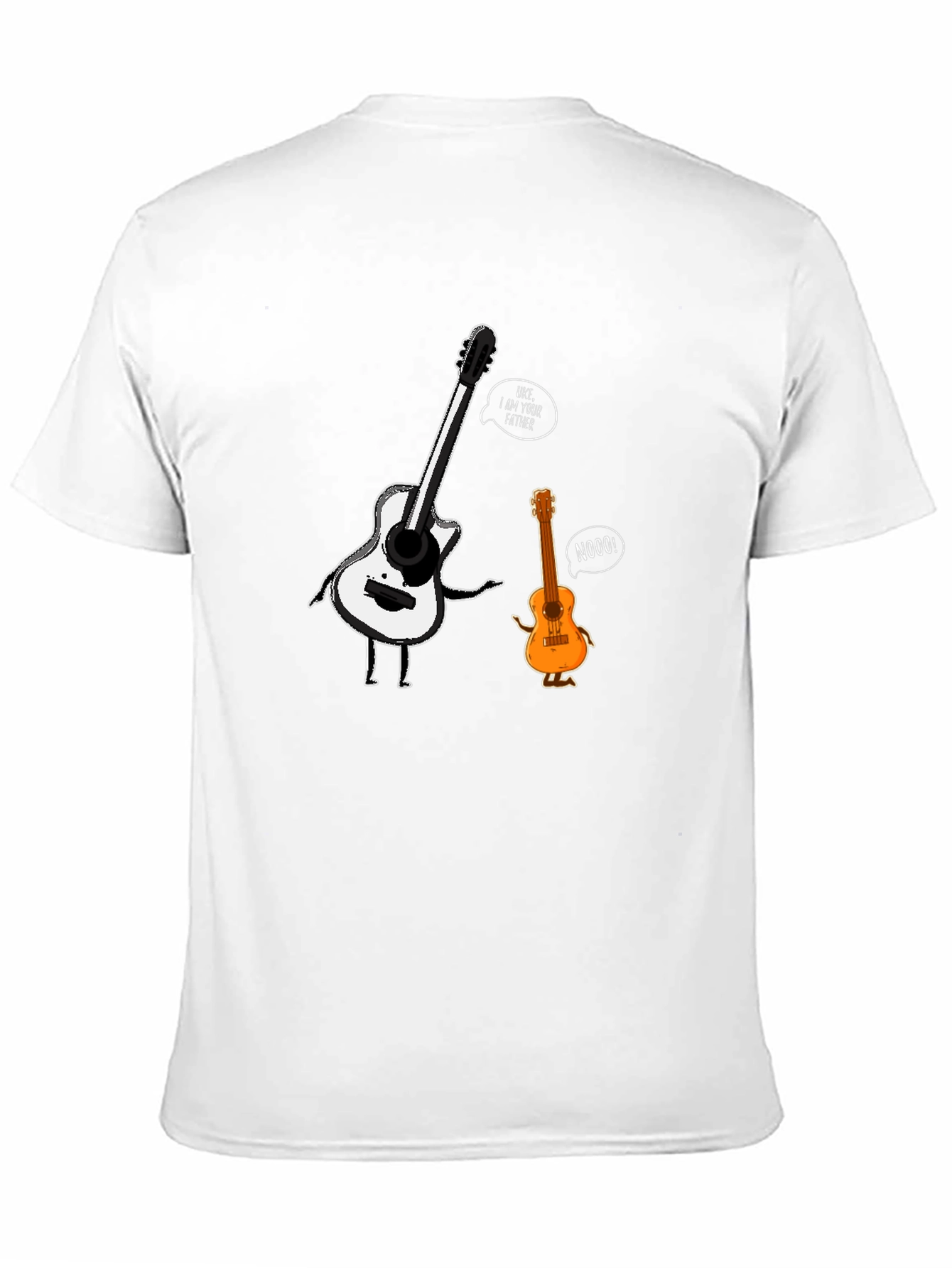 Guitar Father Black Graphic Tee