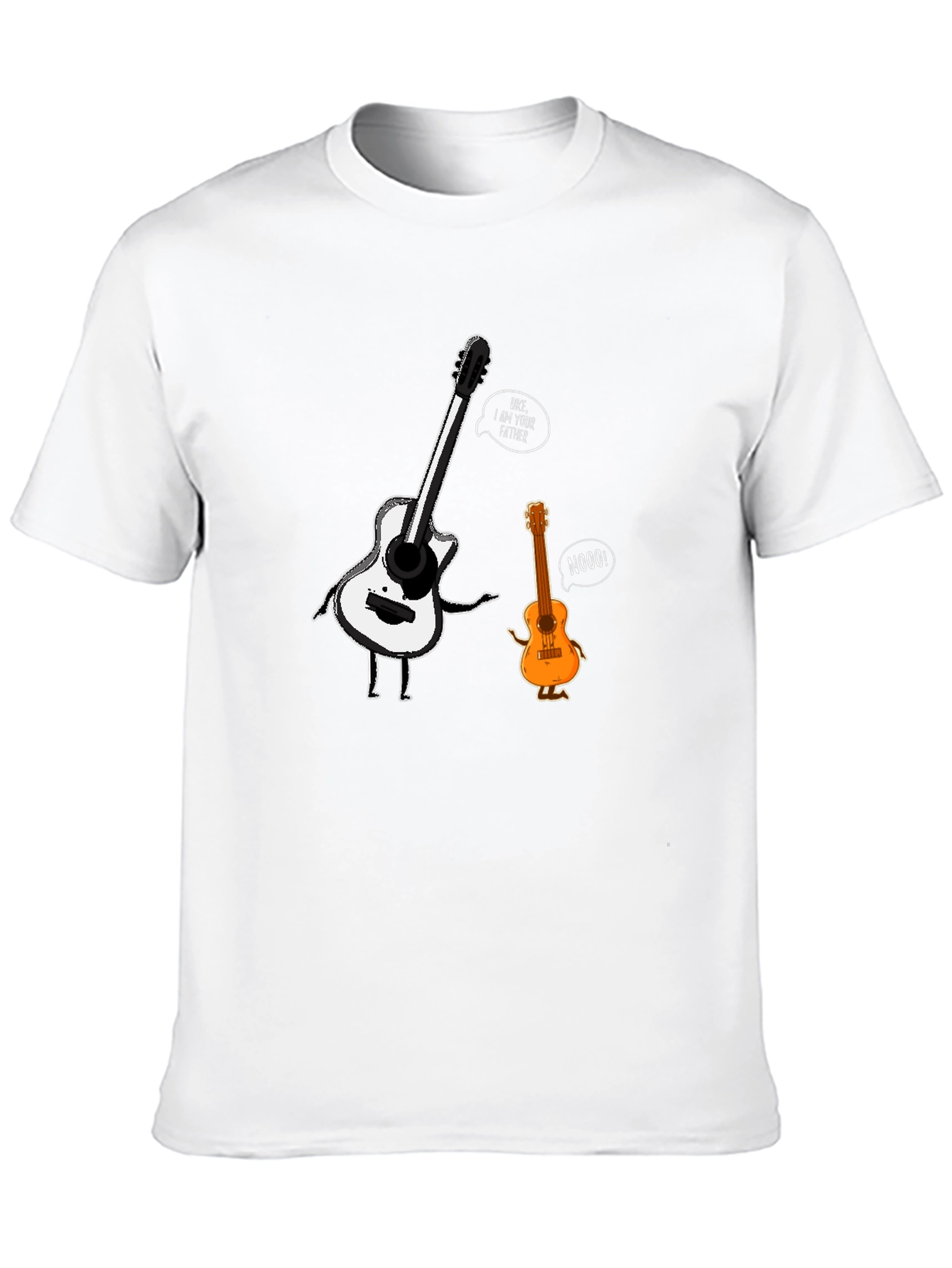Guitar Father Black Graphic Tee