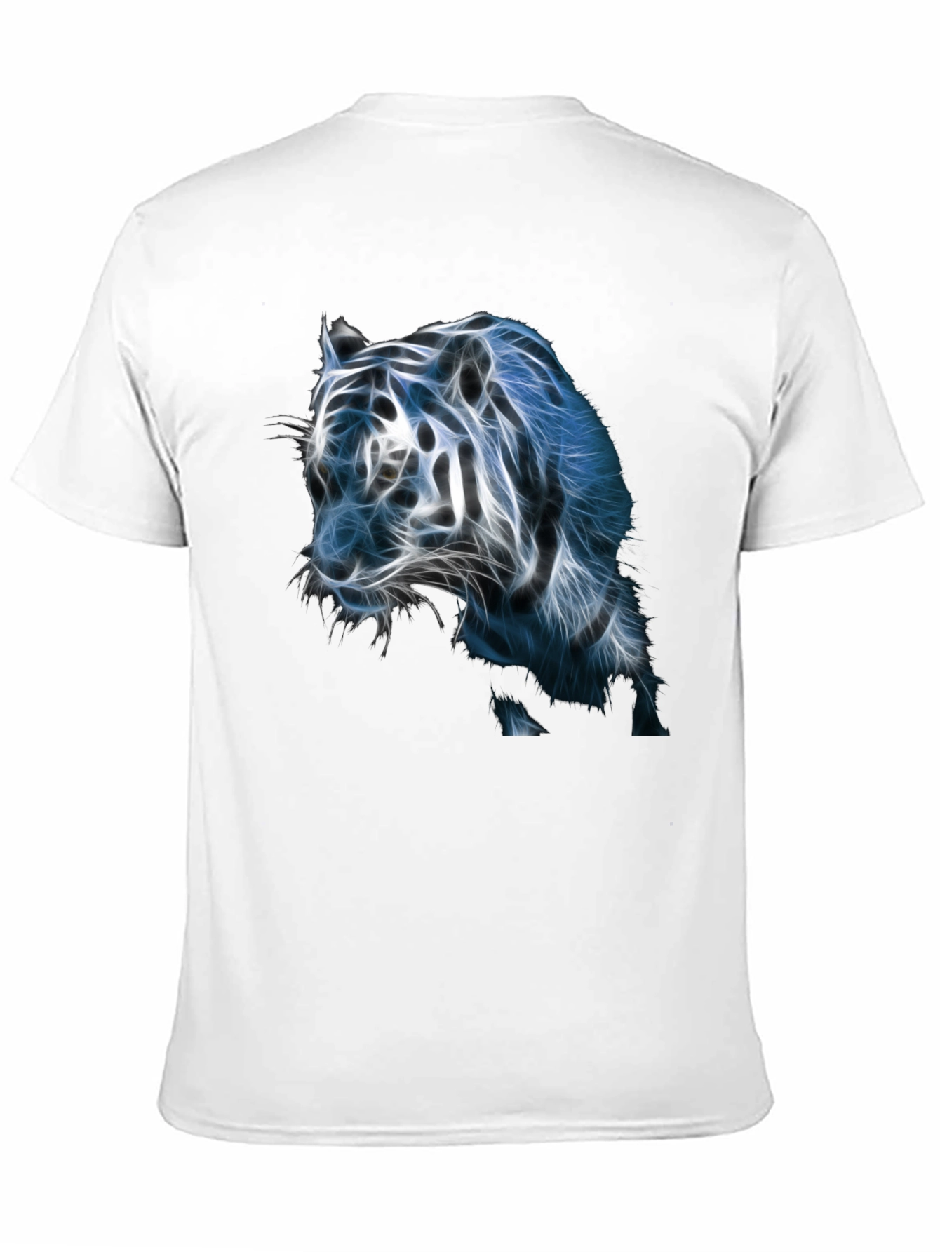 Neon Tiger Graphic Tee - Cool Animal Print Shirt