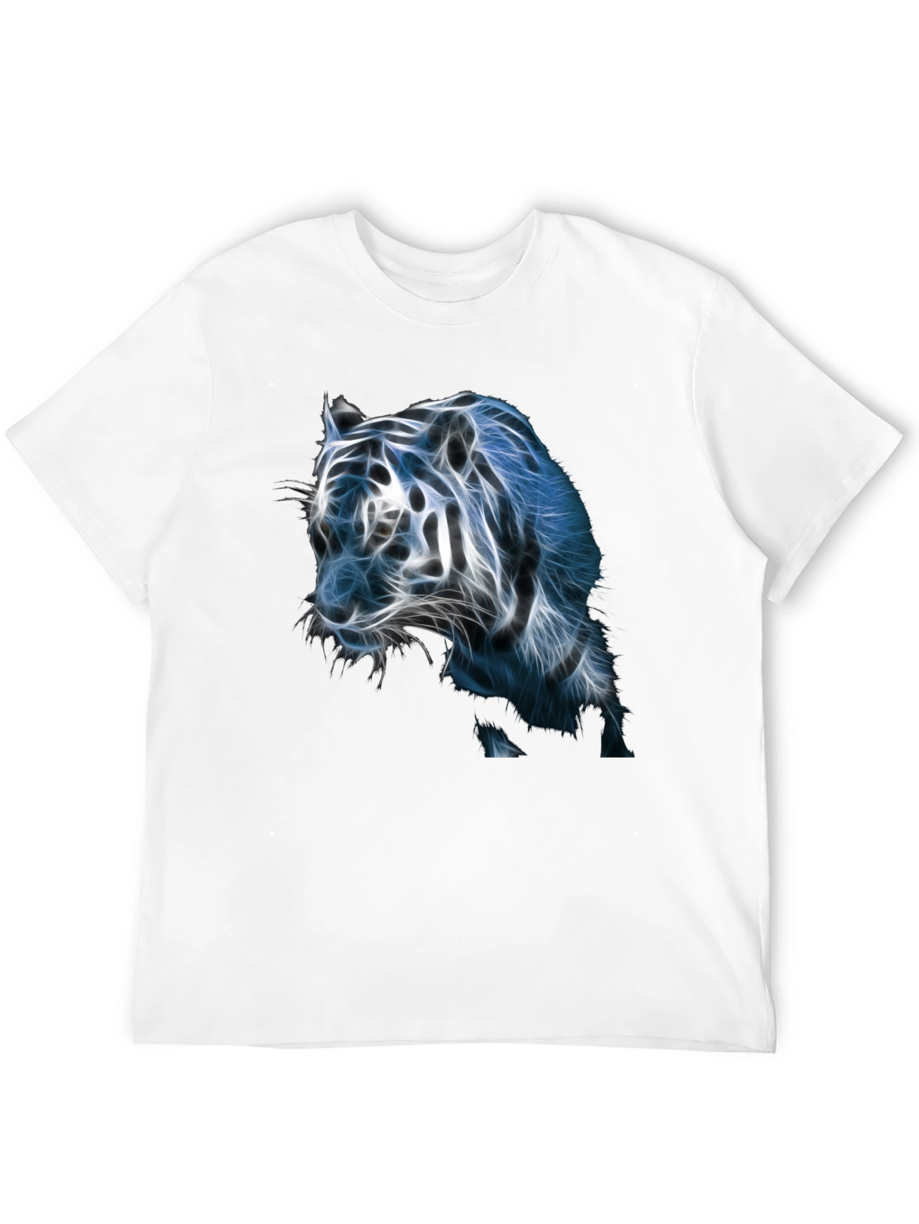 Neon Tiger Graphic Tee - Cool Animal Print Shirt