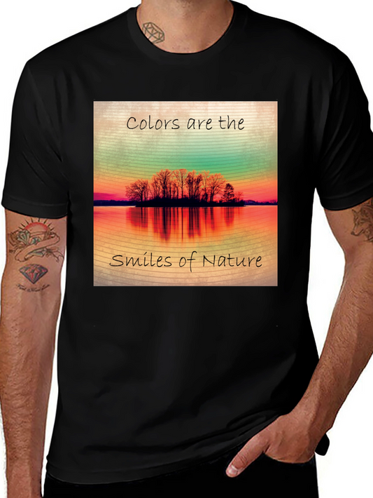 Colors of Nature Graphic T-Shirt