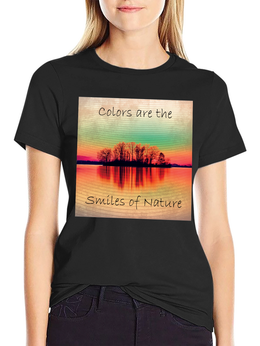 Colors of Nature Graphic T-Shirt
