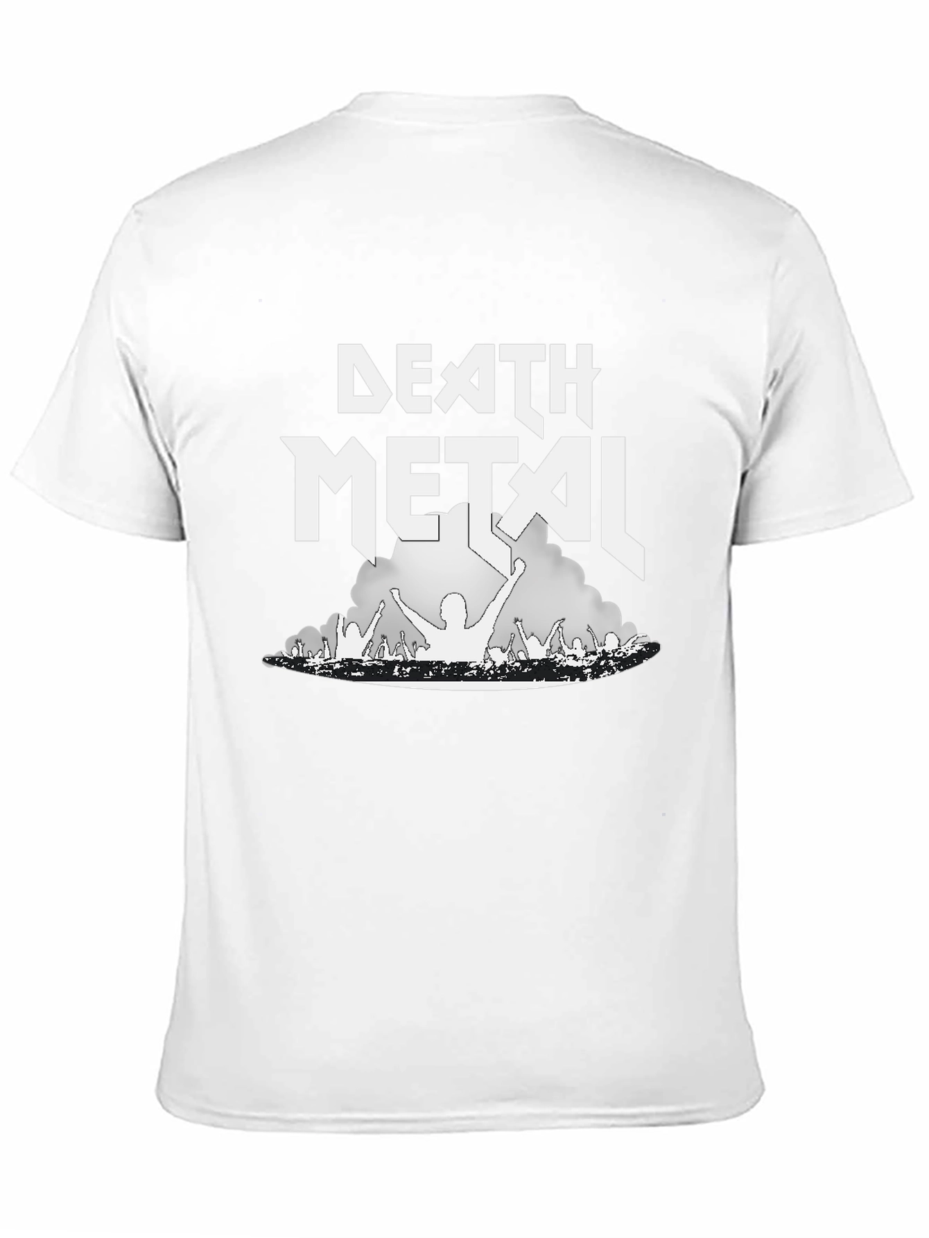 Death Metal Band Concert Graphic T-Shirt