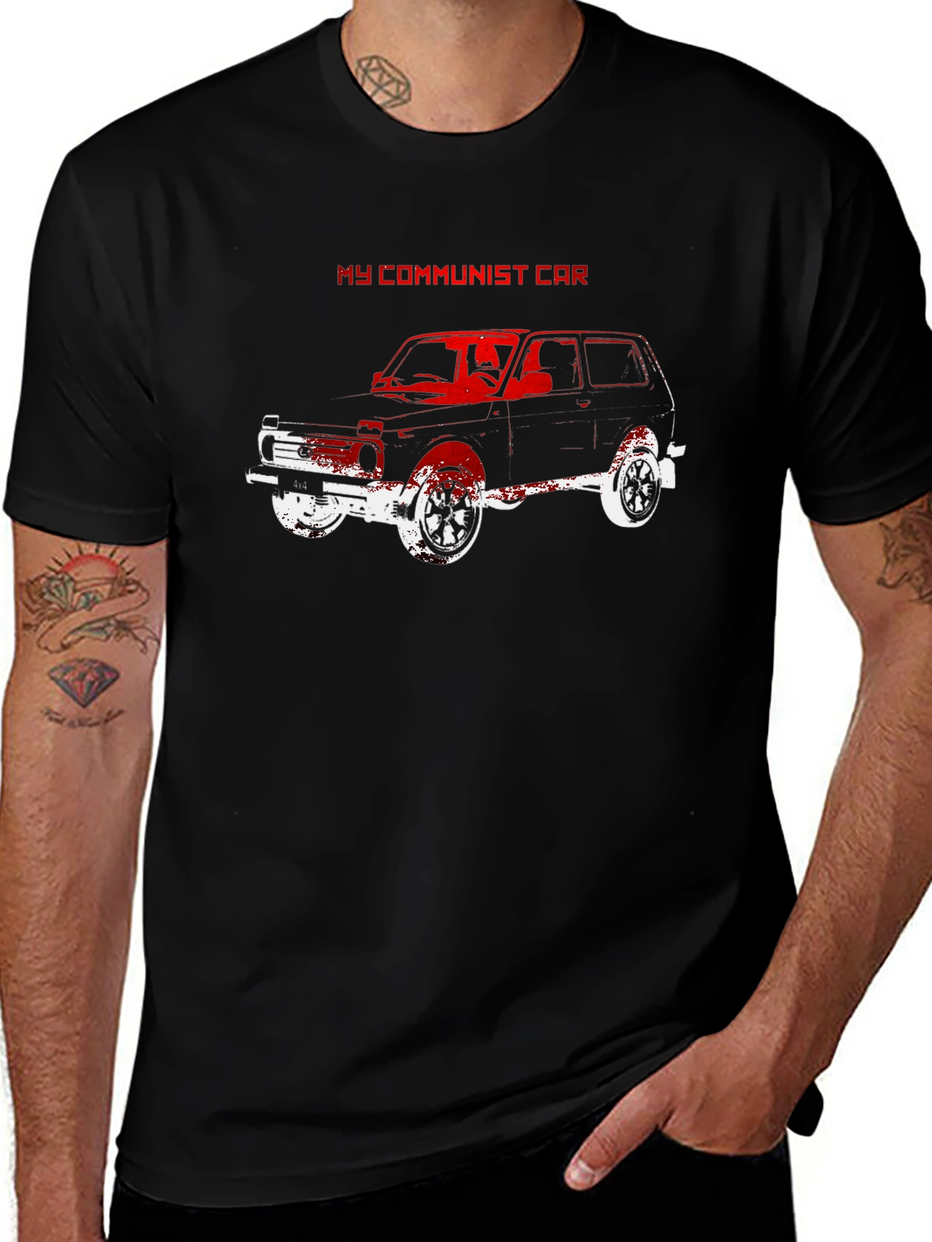 My Communist Car T-Shirt - Retro Vehicle Tee