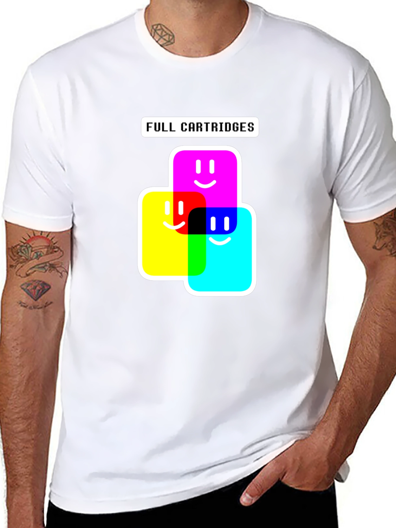 Full Cartridges Graphic T-Shirt