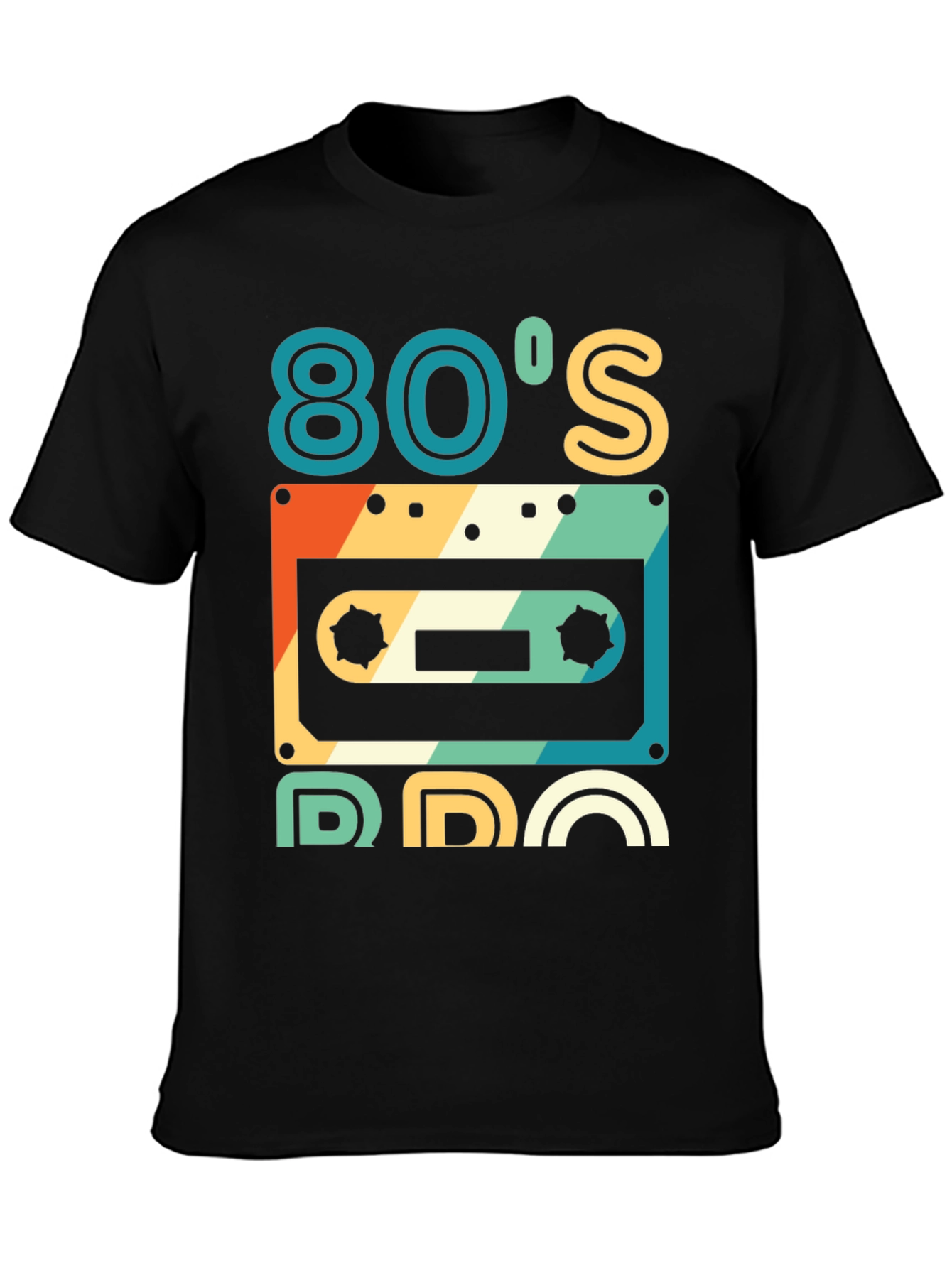 Retro 80s Cassette Tape Graphic Tee