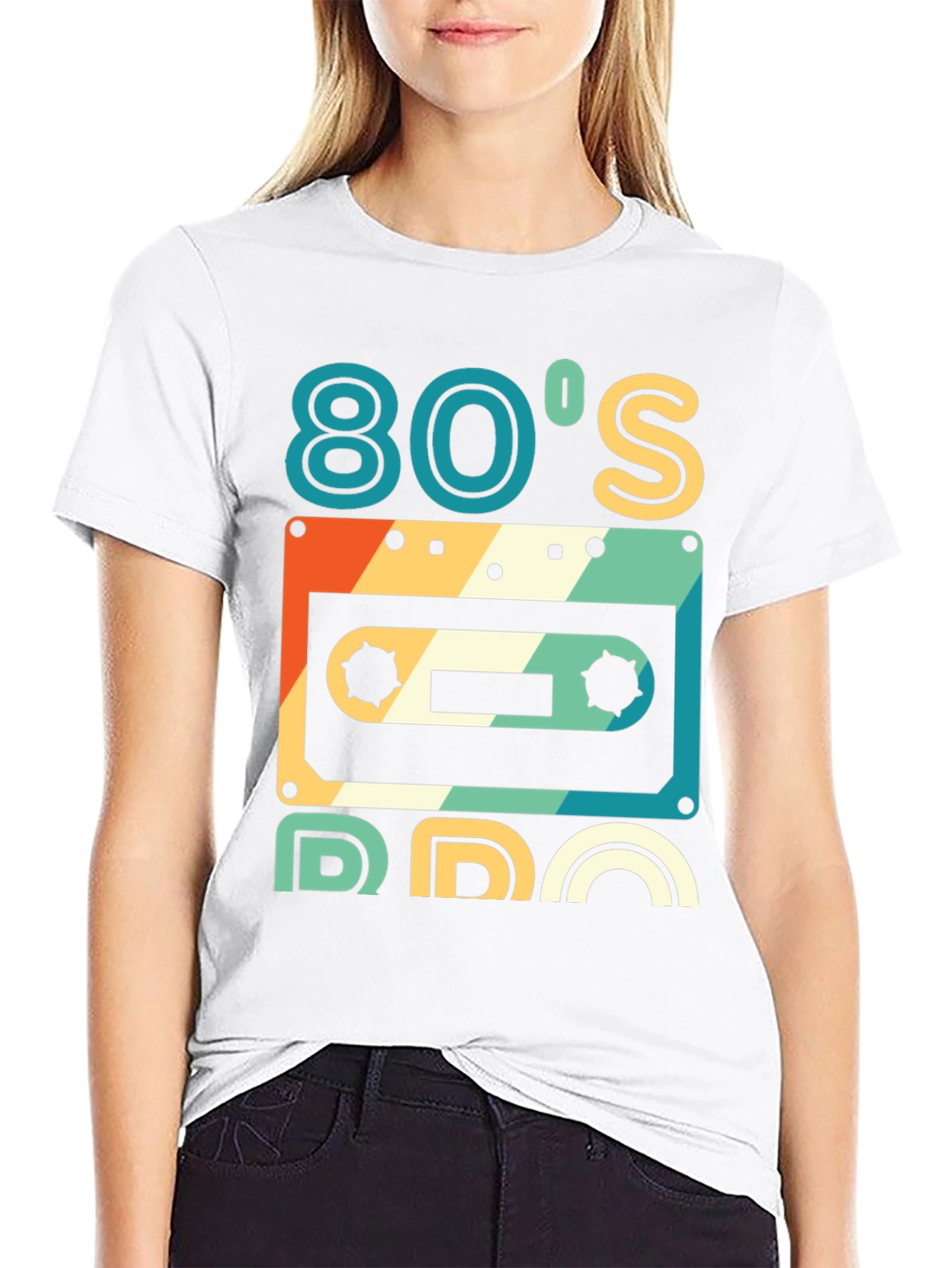 Retro 80s Cassette Tape Graphic Tee
