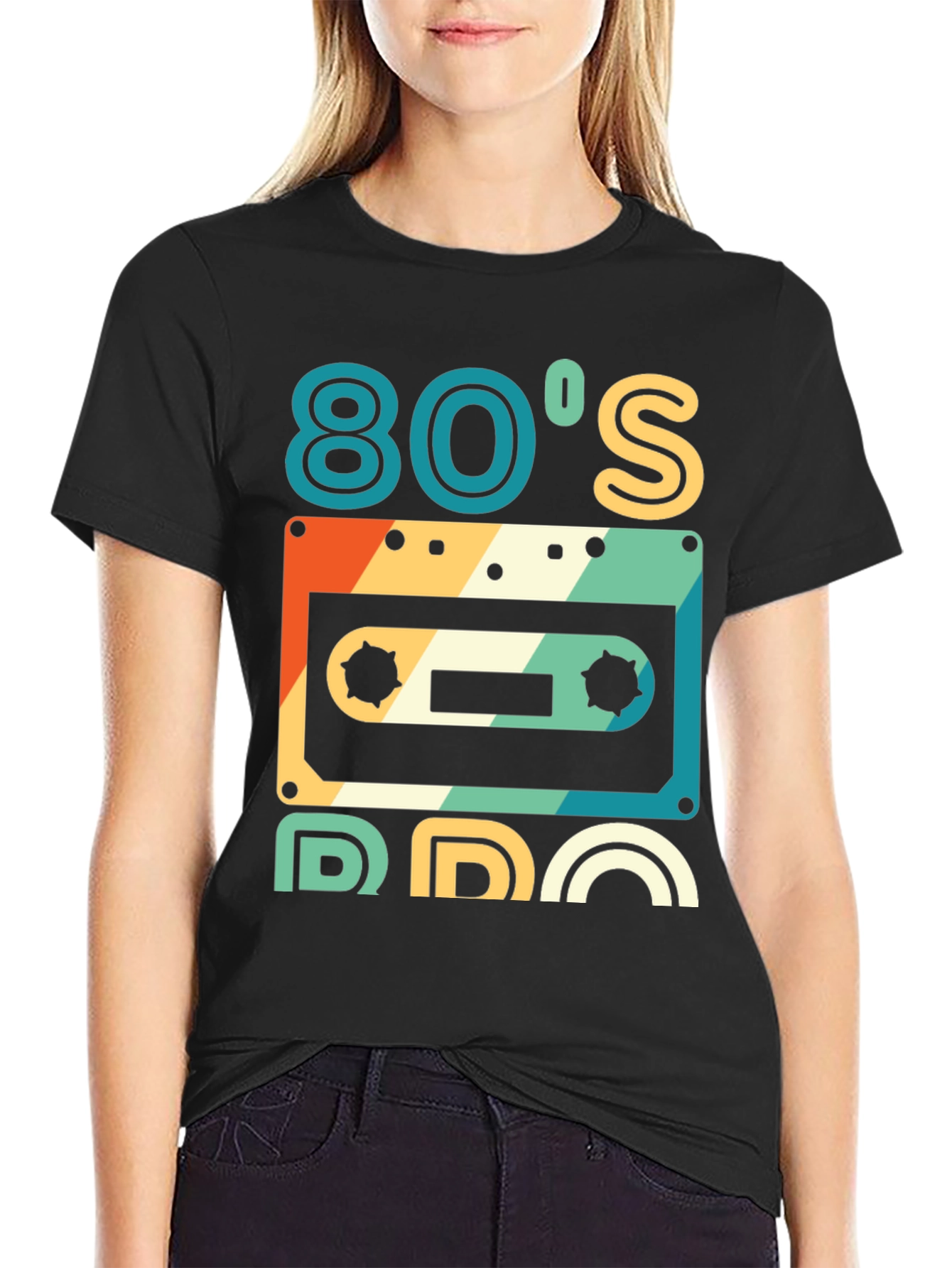 Retro 80s Cassette Tape Graphic Tee