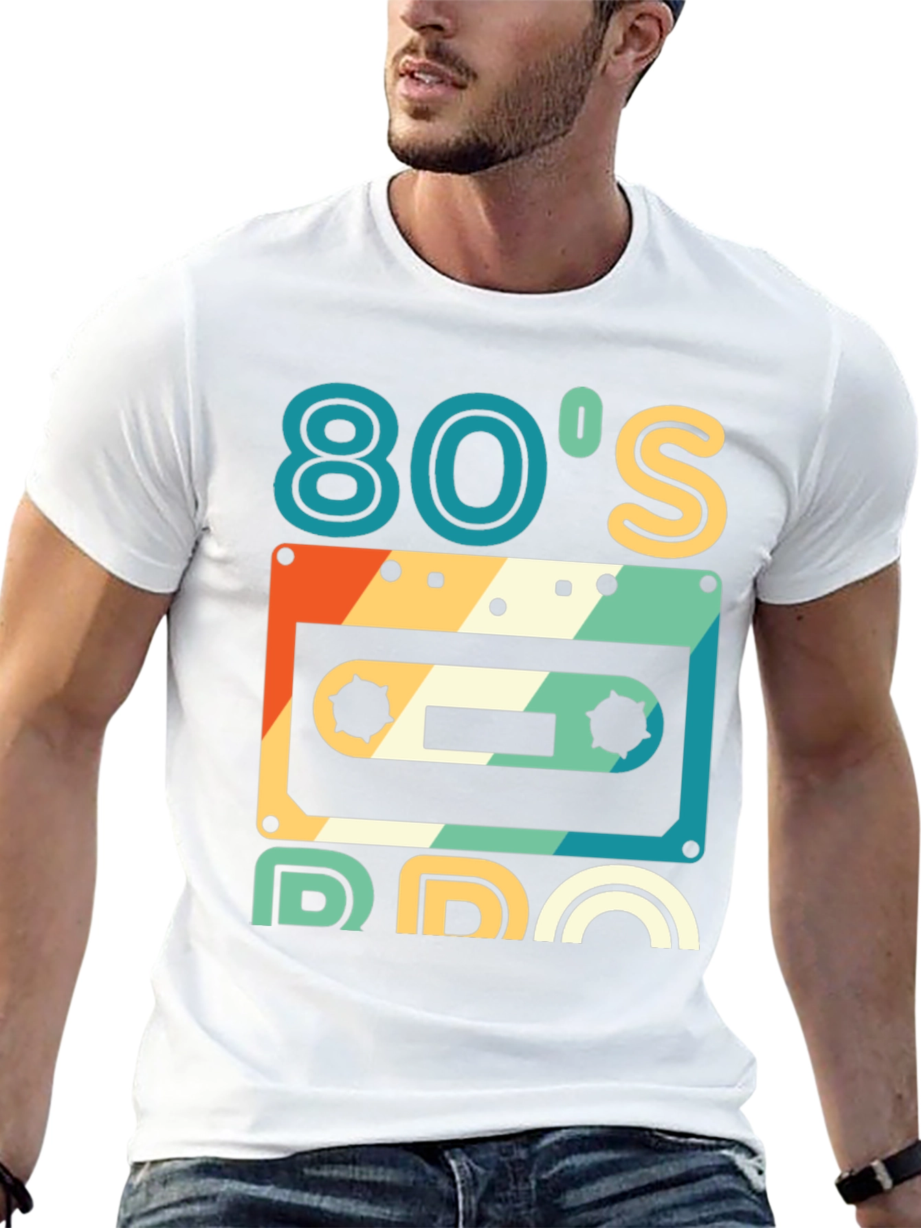 Retro 80s Cassette Tape Graphic Tee