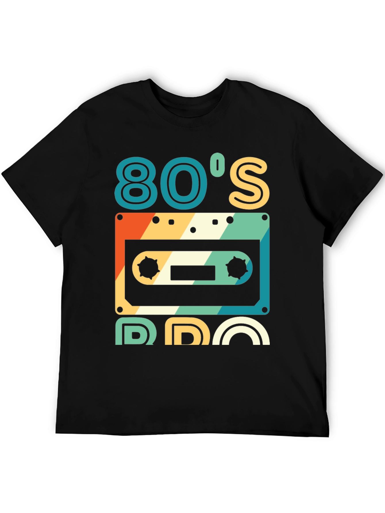 Retro 80s Cassette Tape Graphic Tee