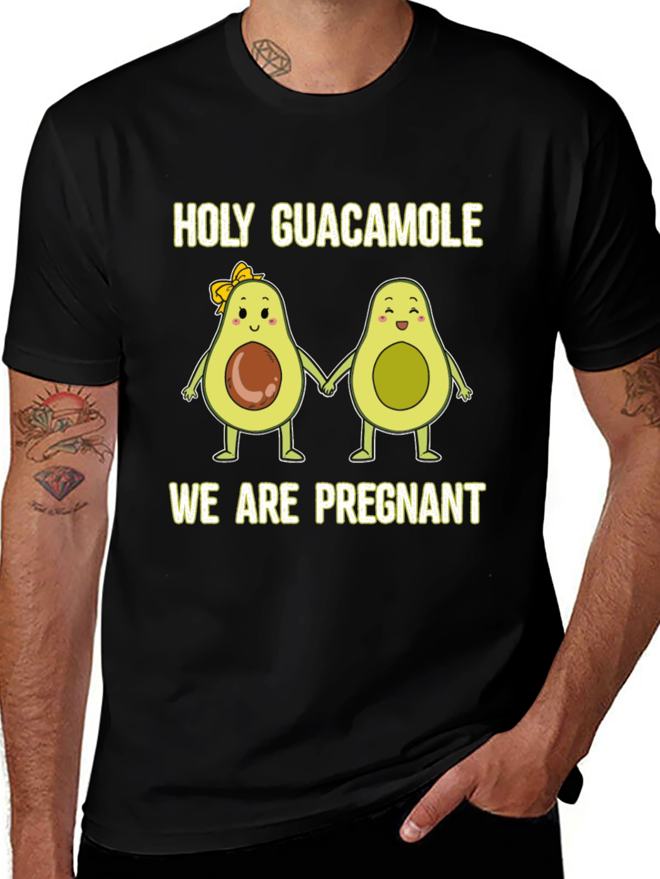 Holy Guacamole We Are Pregnant T-Shirt