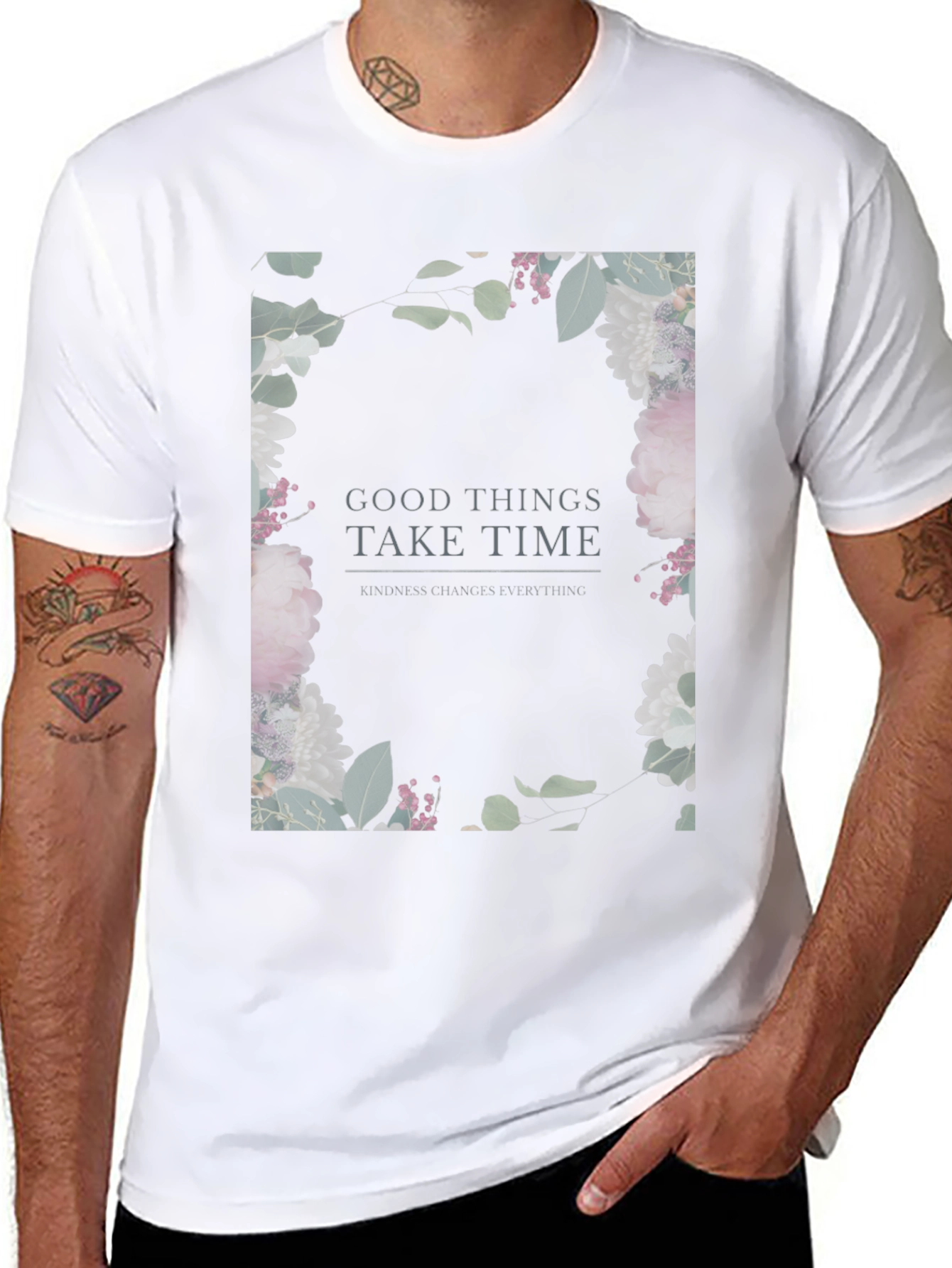Floral Kindness Matters T-Shirt